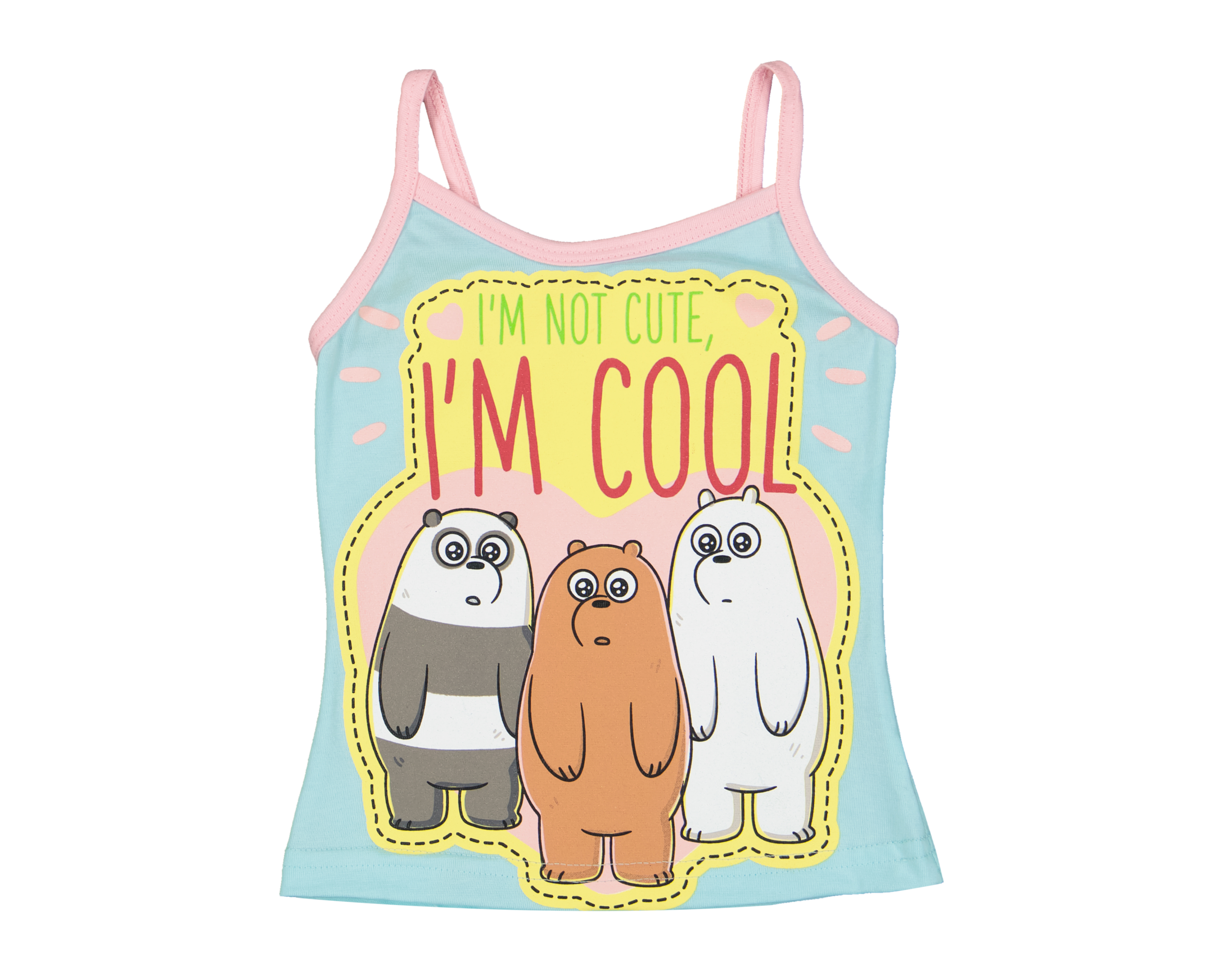 Foto 4 | Foto 4 | Playera Interior We Bare Bears para Niña 2 Piezas