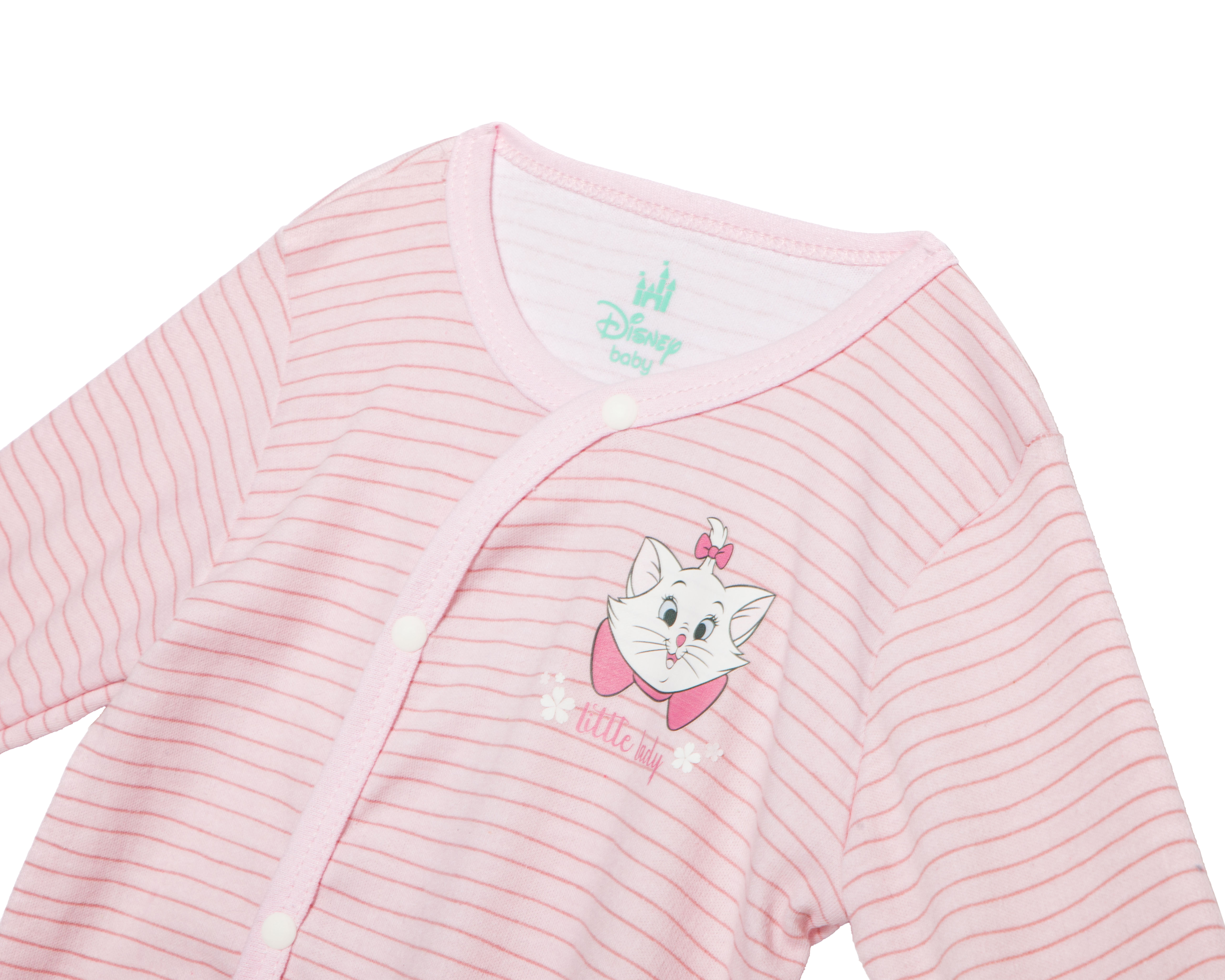 Foto 4 pulgar | Foto 3 | Mameluco para Bebé Niña Disney Baby Estampado