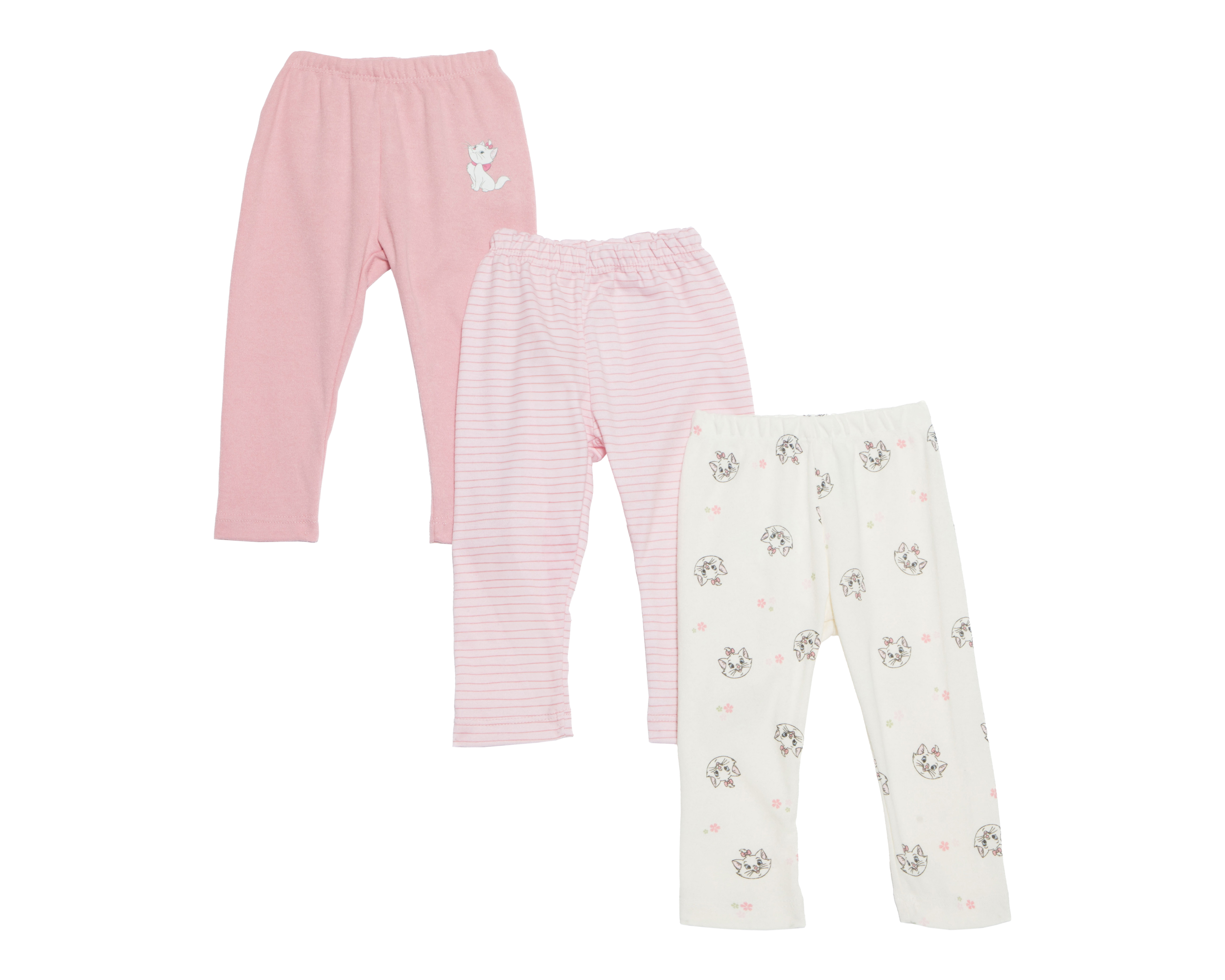 Foto 2 pulgar | Foto 1 | Pantalón para Bebé Niña Disney Baby 3 Piezas