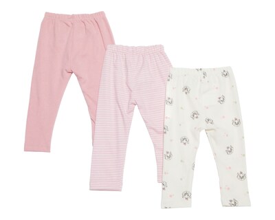 Foto 2 | Foto 2 | Pantalón para Bebé Niña Disney Baby 3 Piezas