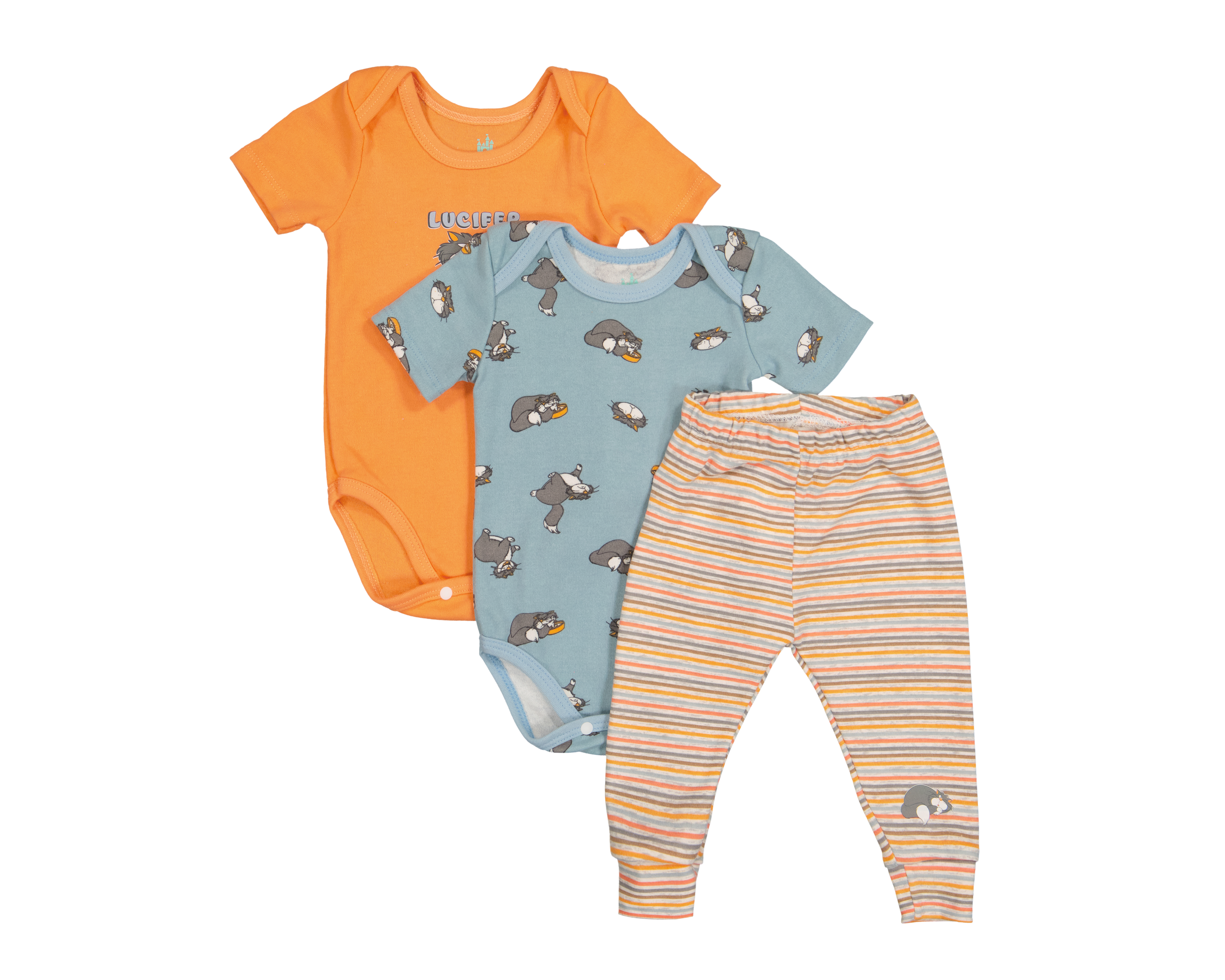 Foto 2 pulgar | Foto 1 | Conjunto para Bebé Niño Disney Baby 3 Piezas