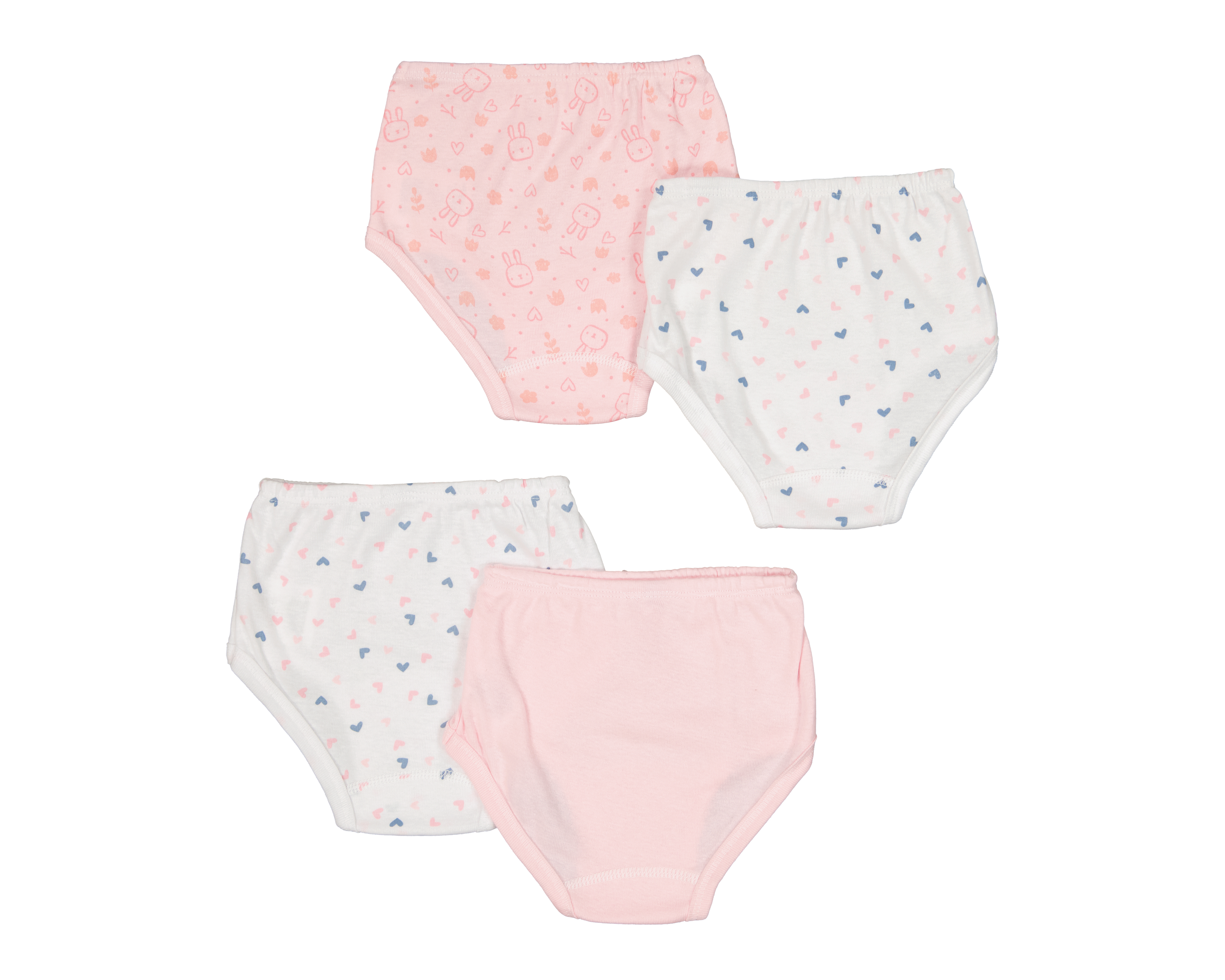Foto 3 pulgar | Foto 2 | Pantaleta Baby Optima para Bebé Niña 4 Piezas