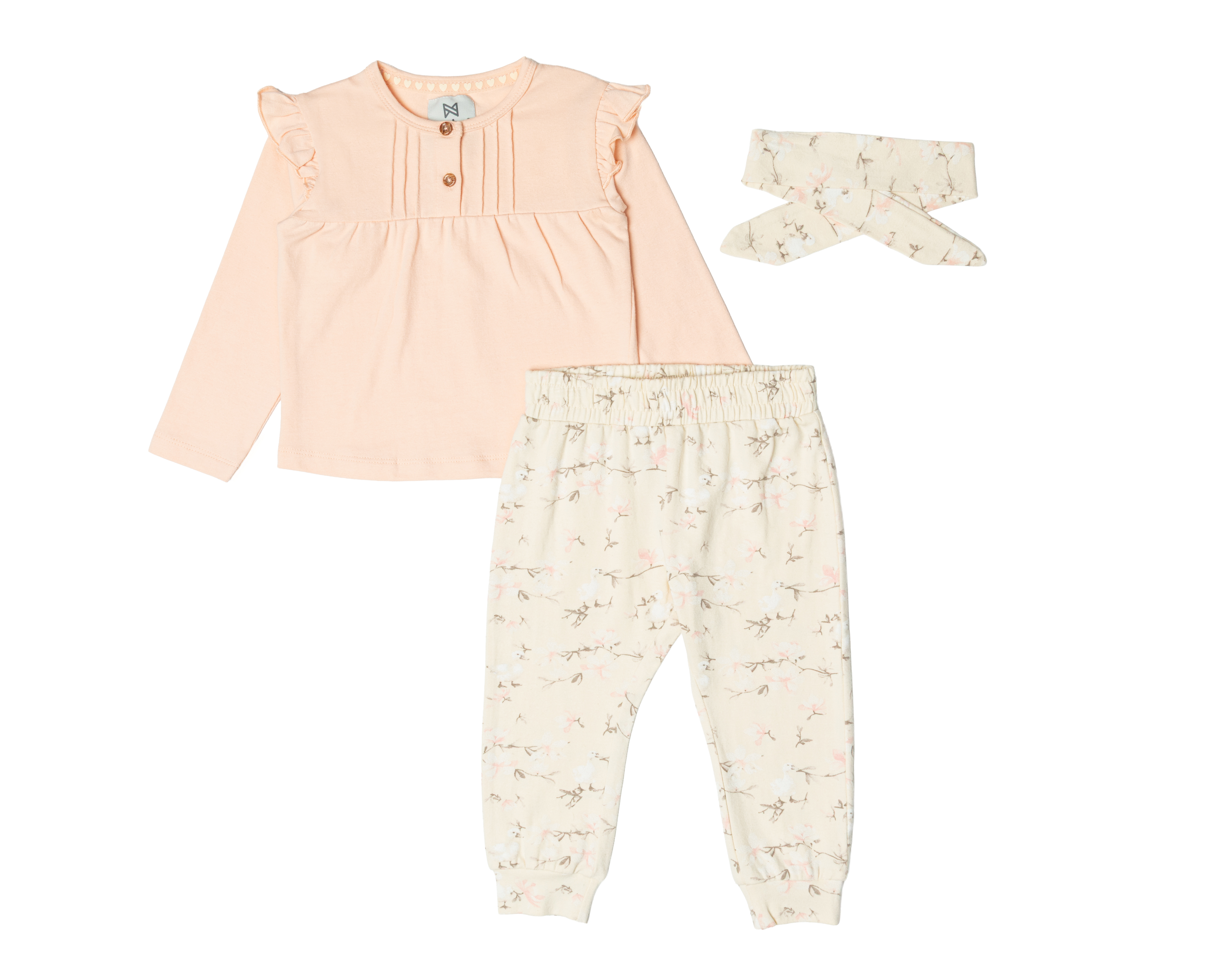 Foto 1 | Foto 1 | Conjunto para Bebé Niña Koko Noko 3 Piezas