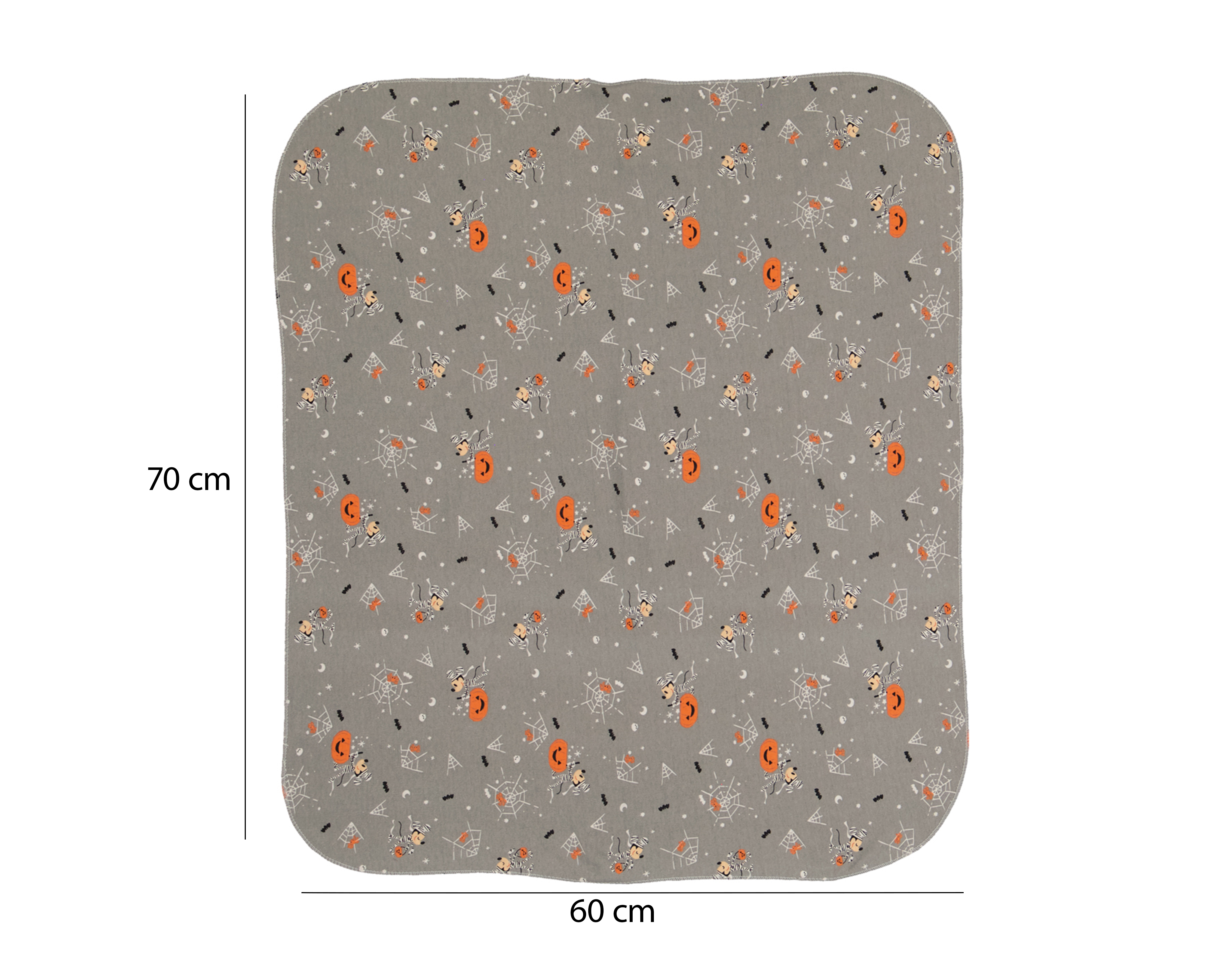 Foto 6 pulgar | Foto 5 | Sabana para Bebé Disney Mickey Mouse Gris 3 Piezas