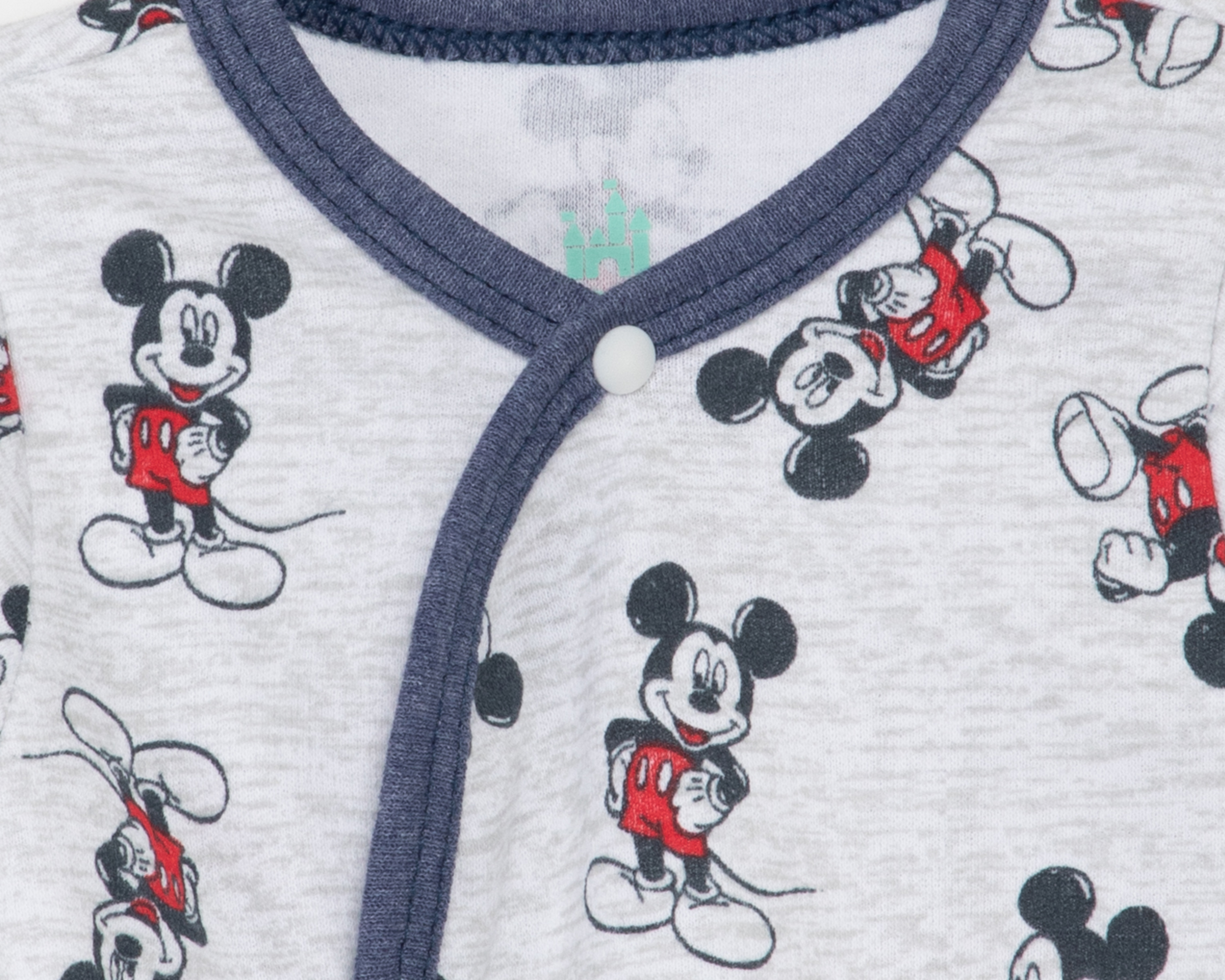 Foto 4 pulgar | Foto 3 | Mameluco para Bebé Niño Disney Mickey Mouse Estampado