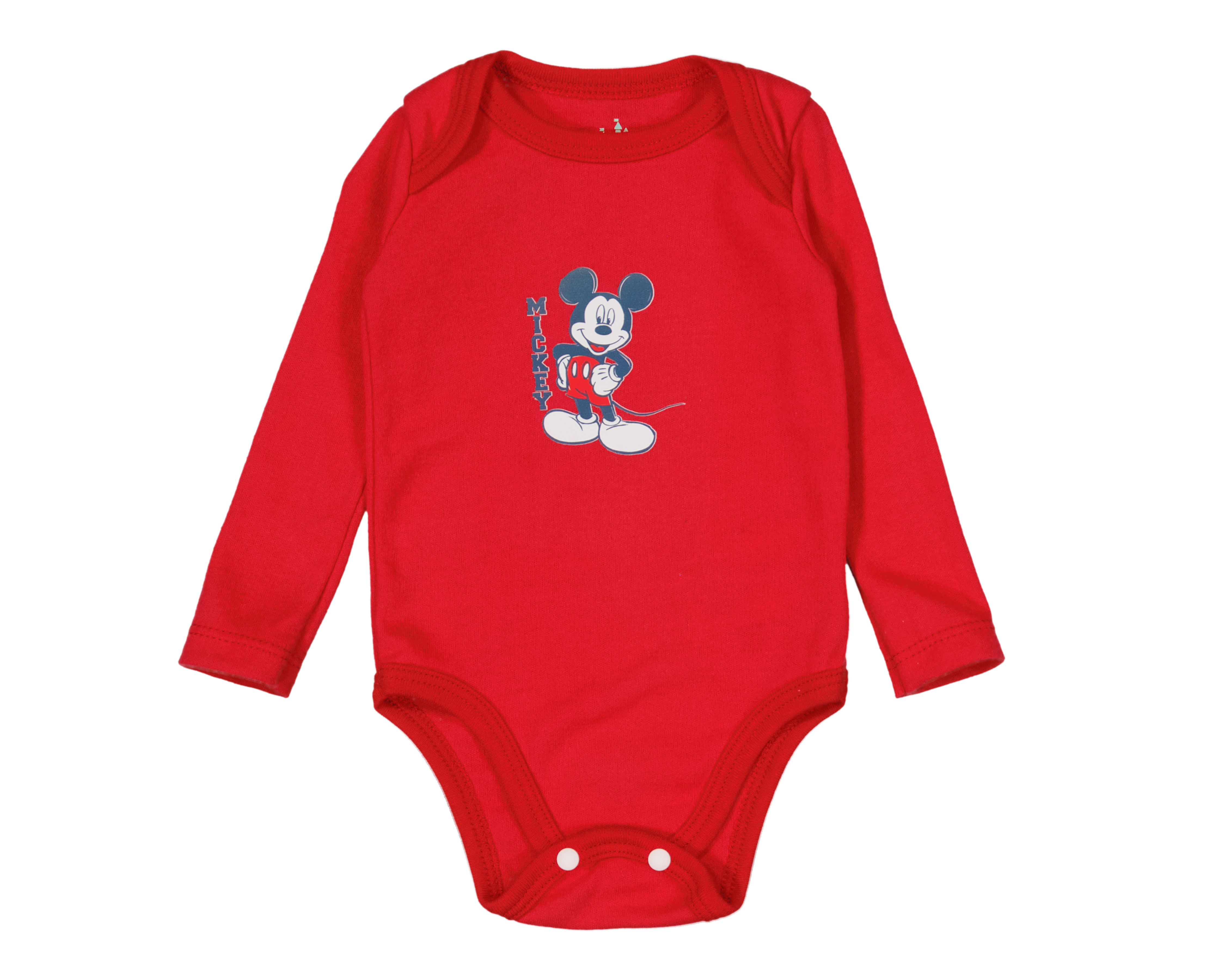 Foto 4 pulgar | Foto 3 | Pañalero para Bebé Niño Disney Mickey Mouse Manga Larga 3 Piezas