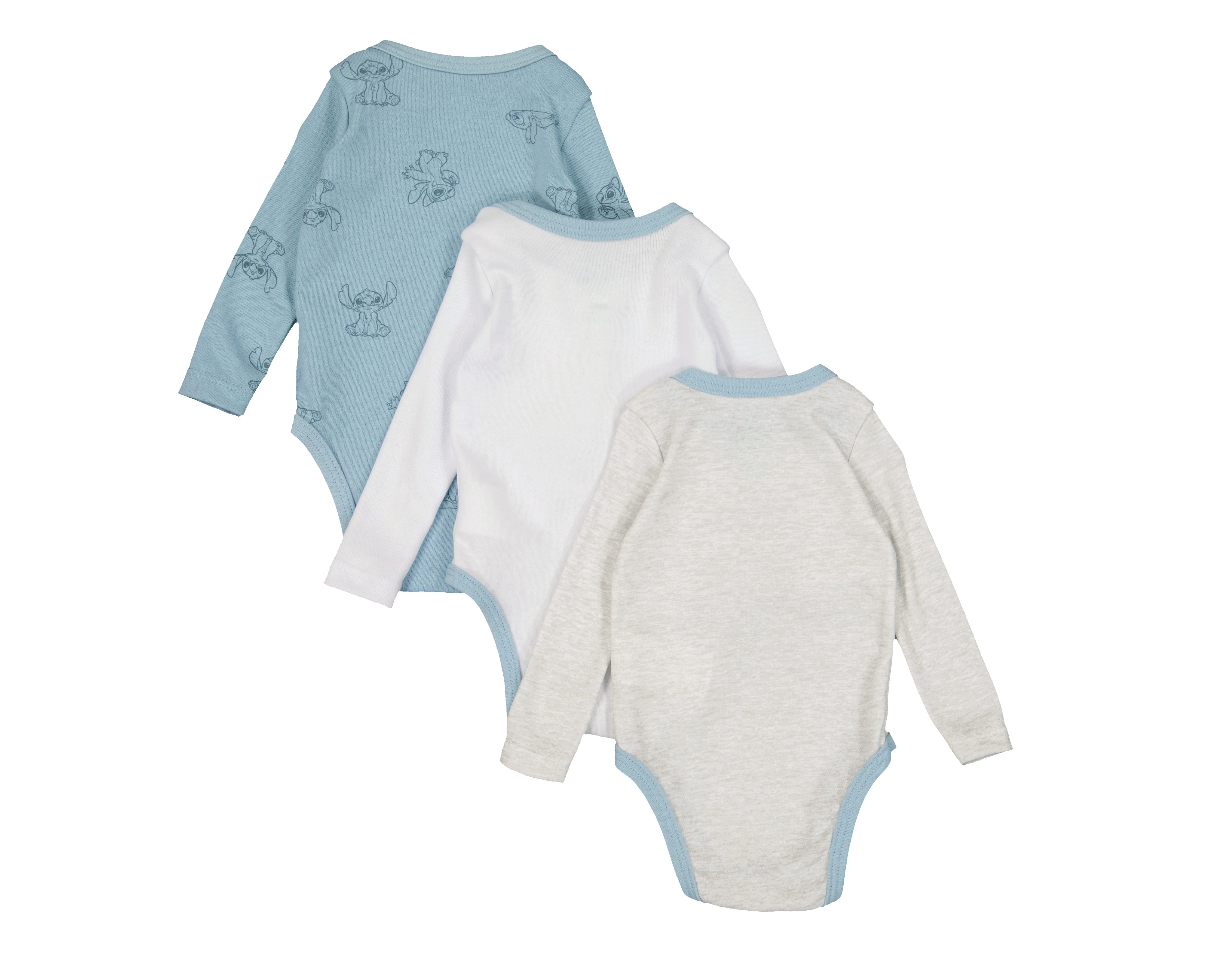 Foto 2 | Foto 2 | Mameluco para Bebé Niño Disney Lilo & Stitch 3 Piezas