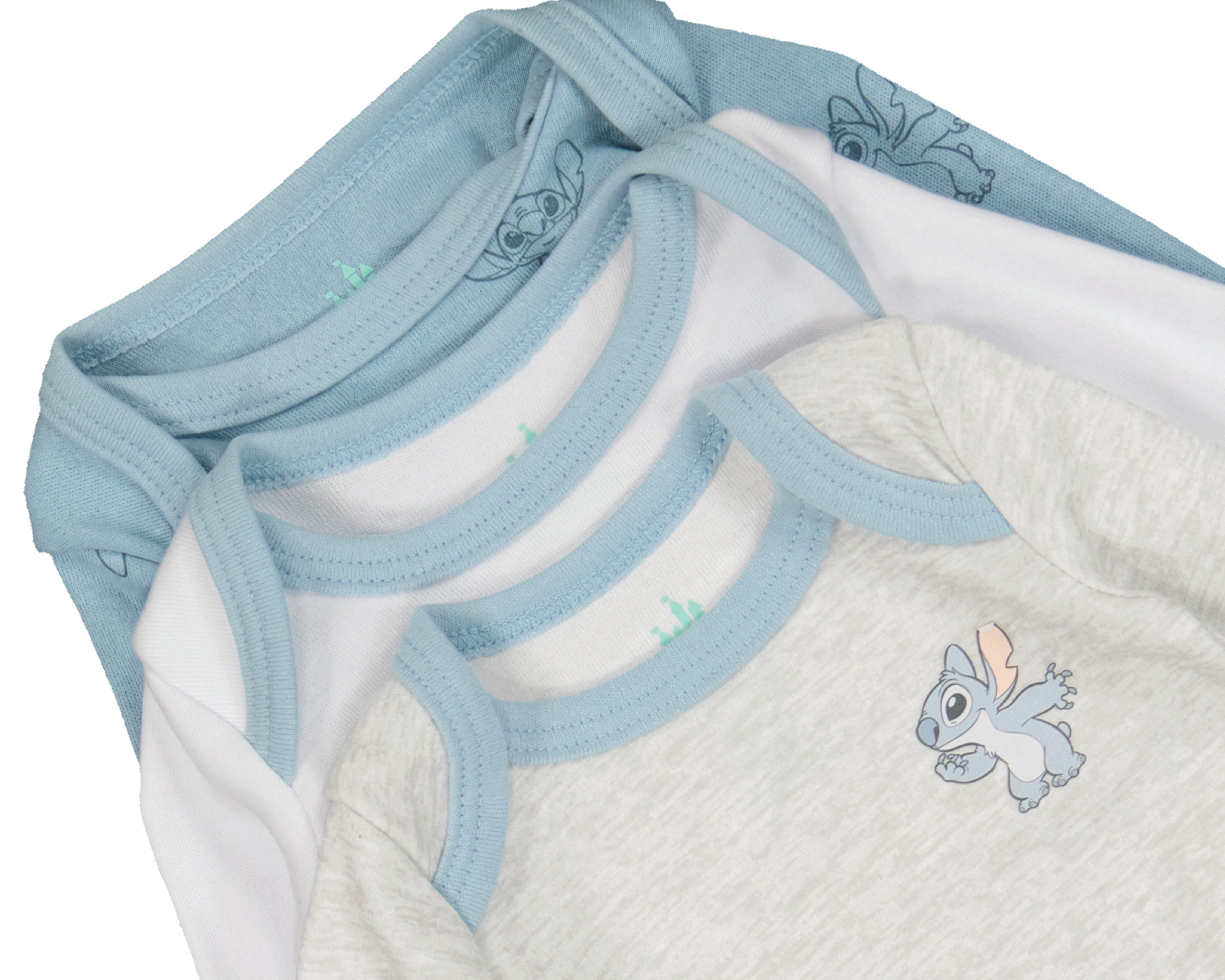 Foto 4 | Foto 4 | Mameluco para Bebé Niño Disney Lilo & Stitch 3 Piezas