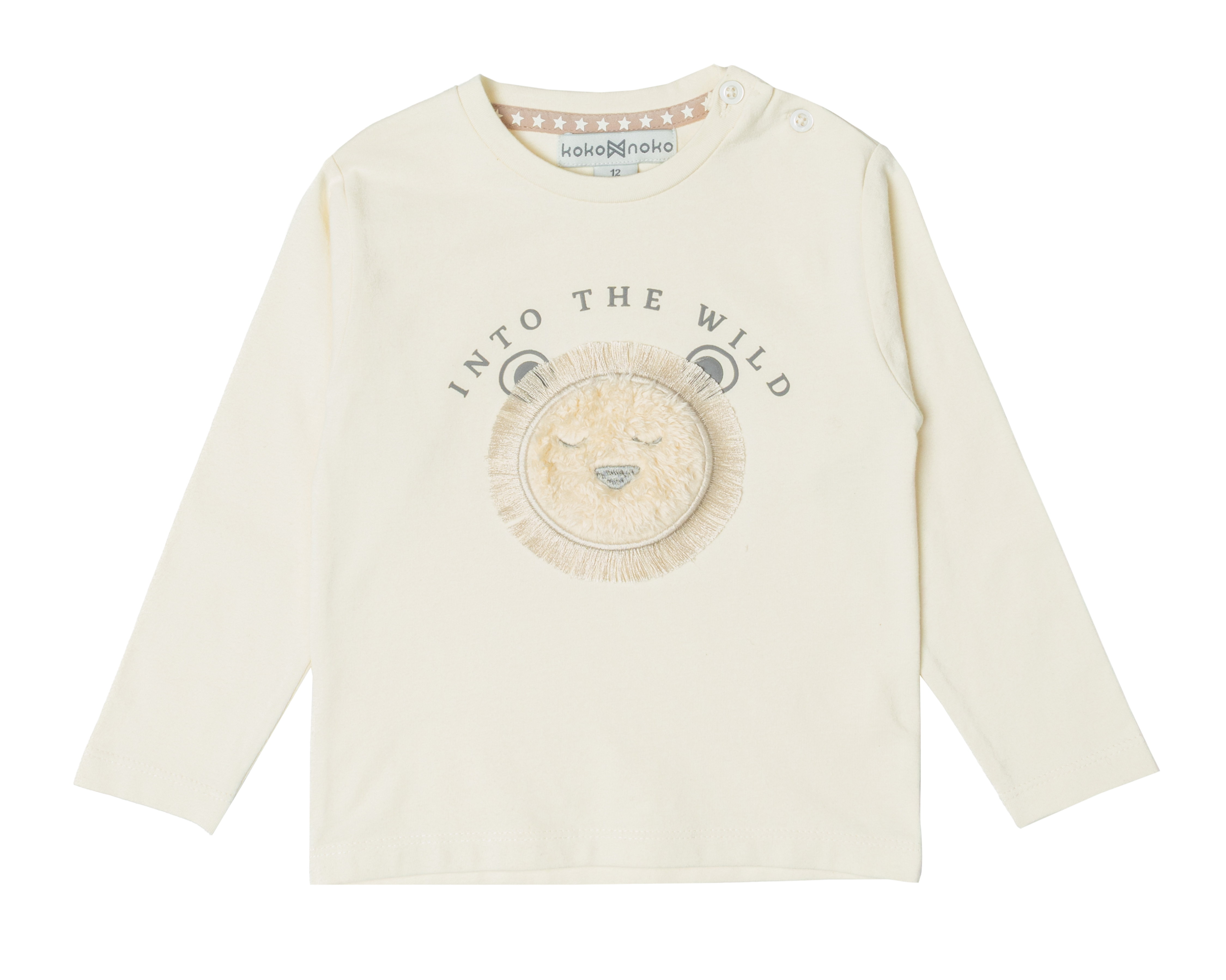 Foto 1 | Foto 1 | Playera para Bebé Niño Koko Noko de Algodón Beige