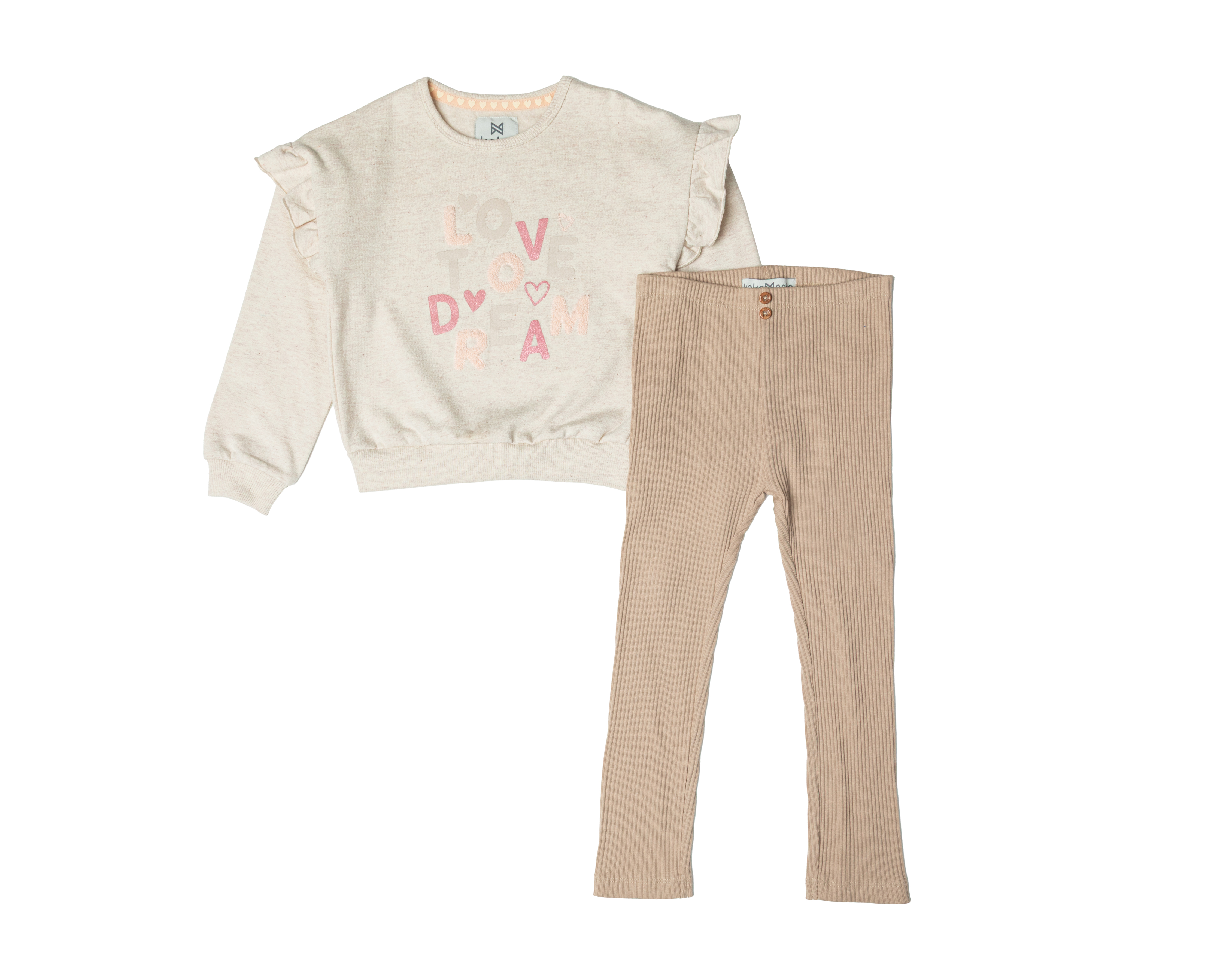 Sudadera y Leggings para Bebé Niña Koko Noko