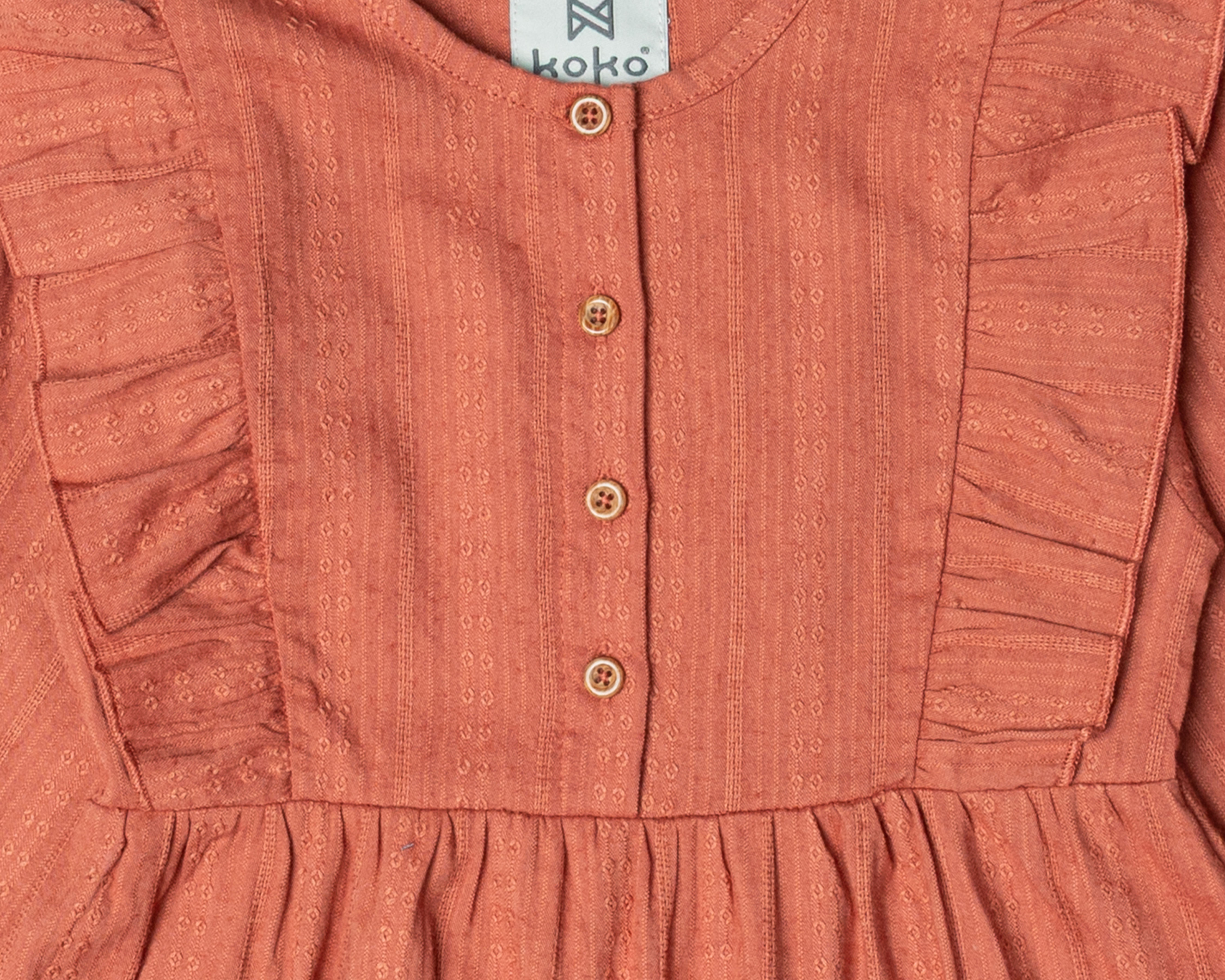 Foto 3 | Foto 3 | Vestido para Bebé Niña Koko Noko con Botones