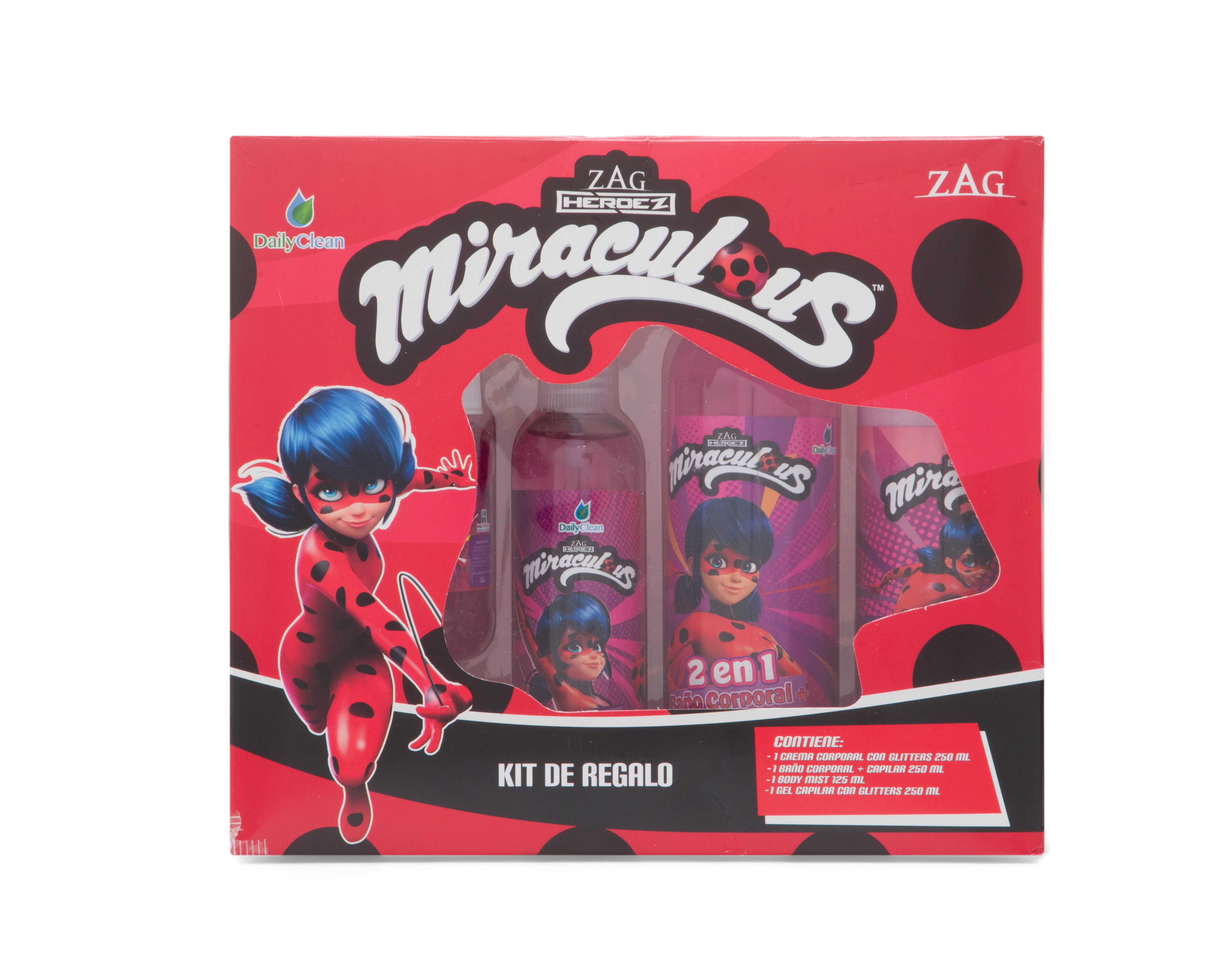 Foto 1 | Foto 1 | Kit de Cuidado Personal para Bebé Miraculous 4 Piezas