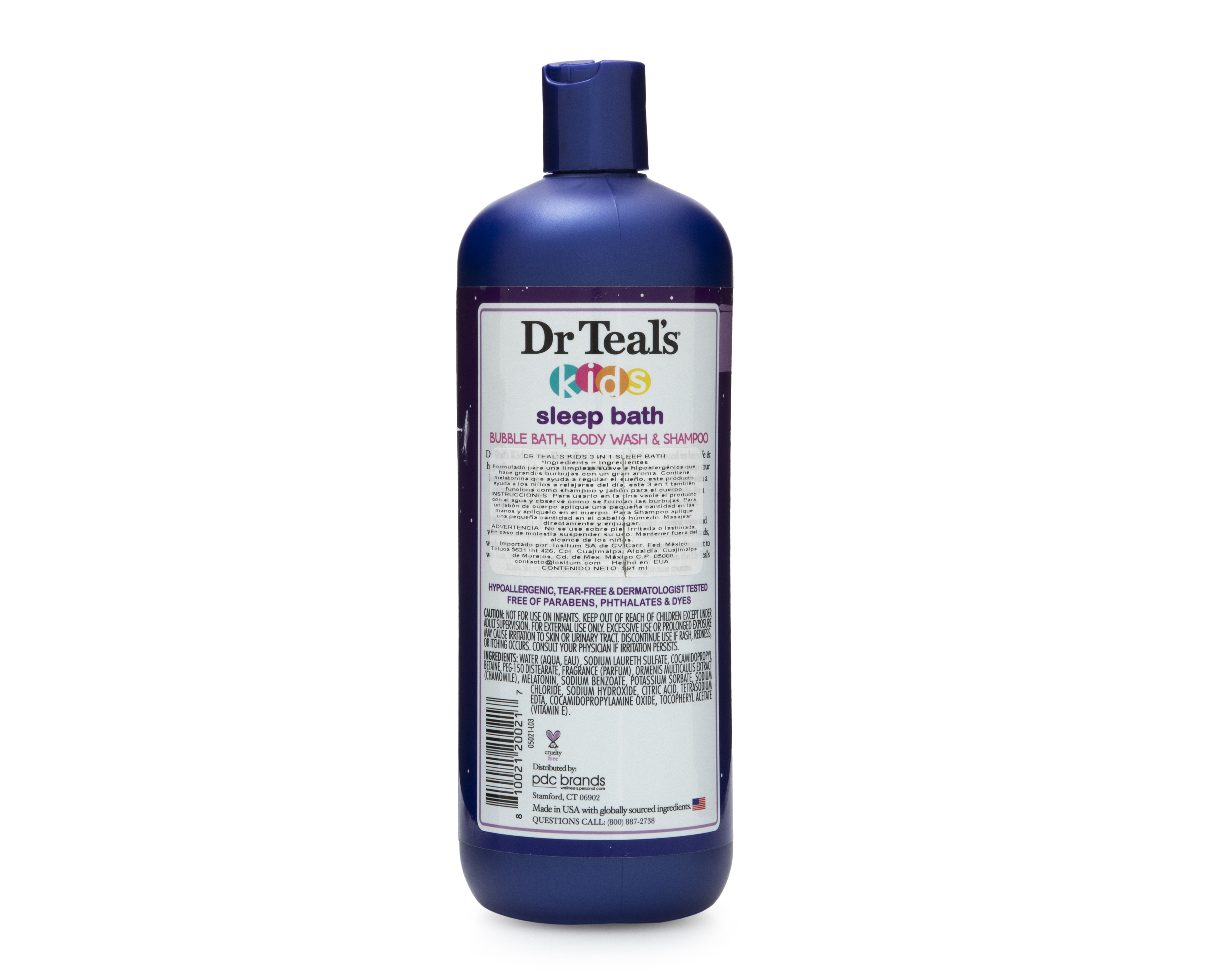 Foto 3 pulgar | Foto 2 | Gel de Baño Dr Teal's Kids 3 en 1 Sleep Bath con Melatonina y Aceites Esenciales 591 ml