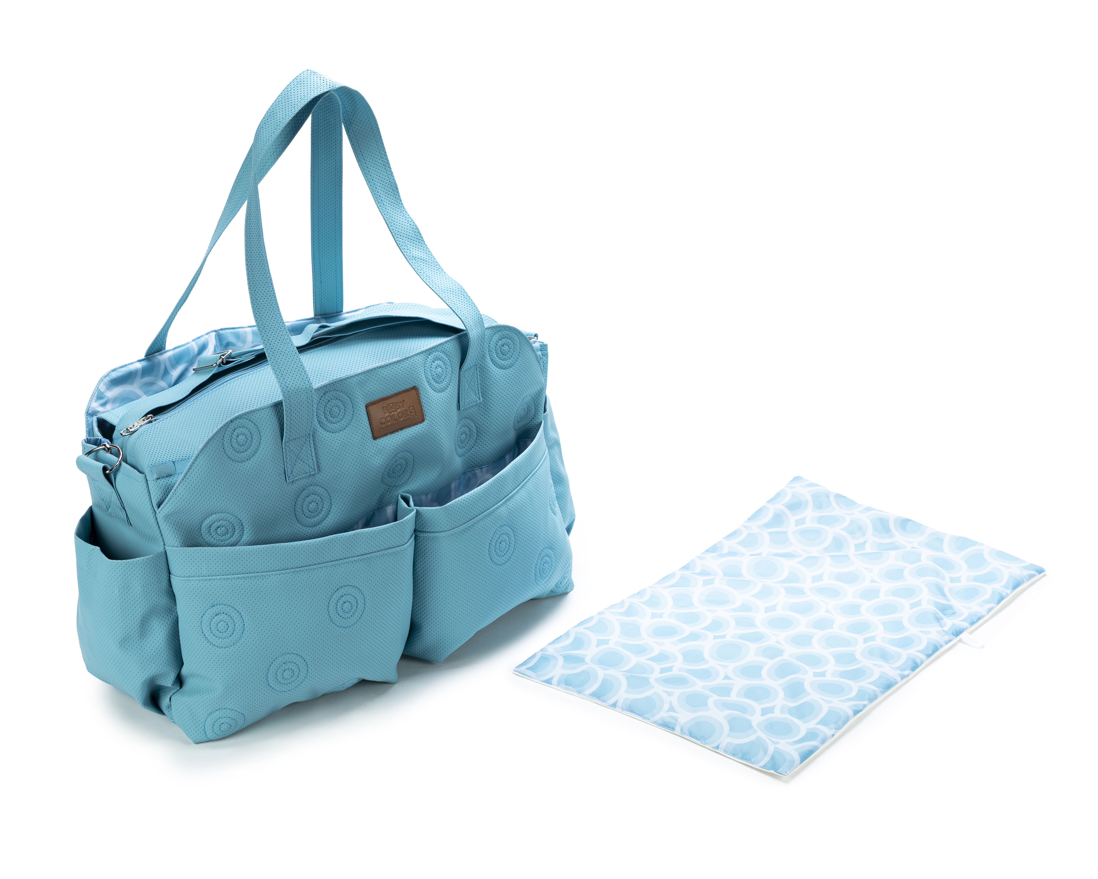 Foto 2 pulgar | Foto 1 | Pañalera Azul Baby Colors