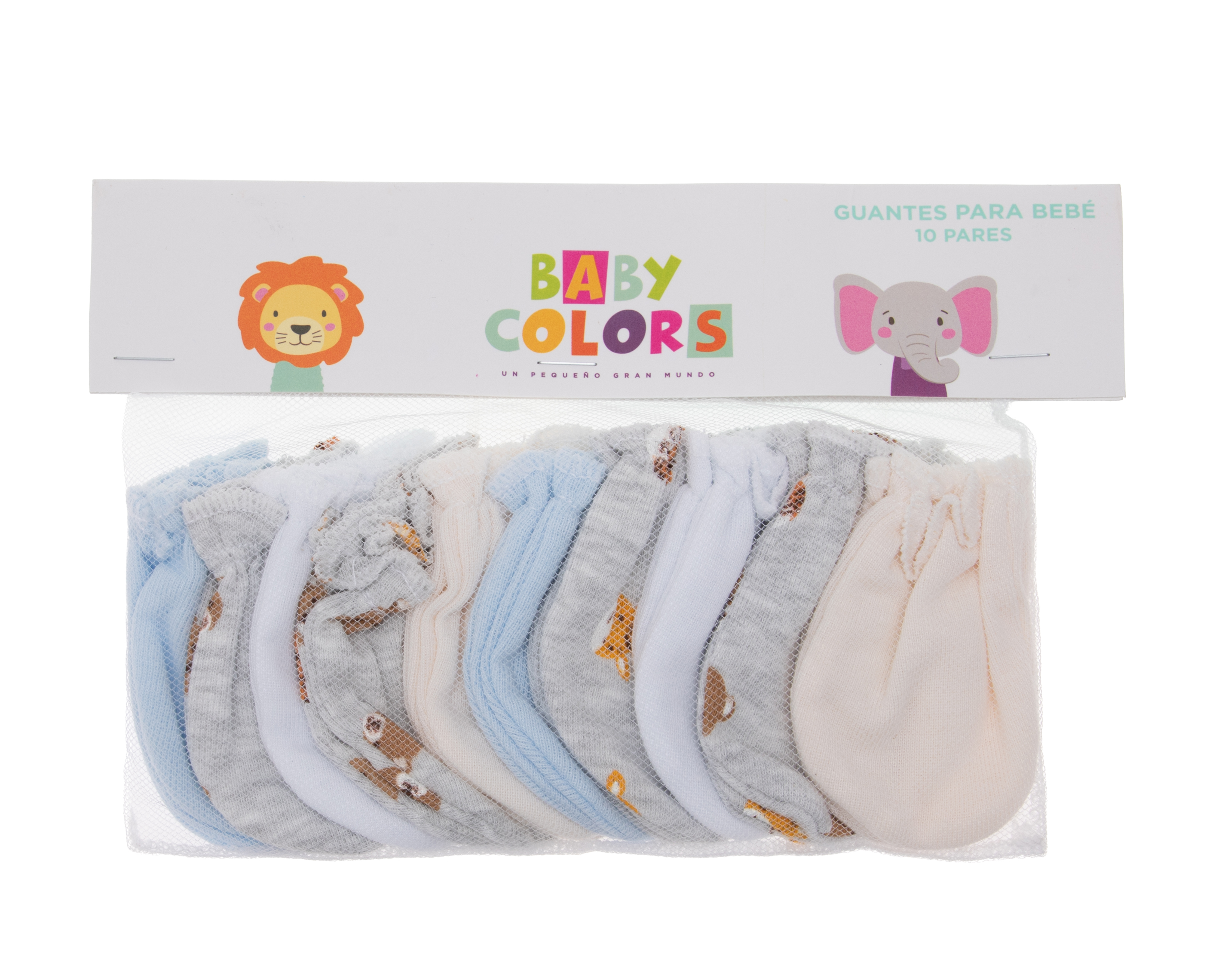 Foto 4 pulgar | Foto 3 | Guantes para Bebé Baby Colors 10 Pares