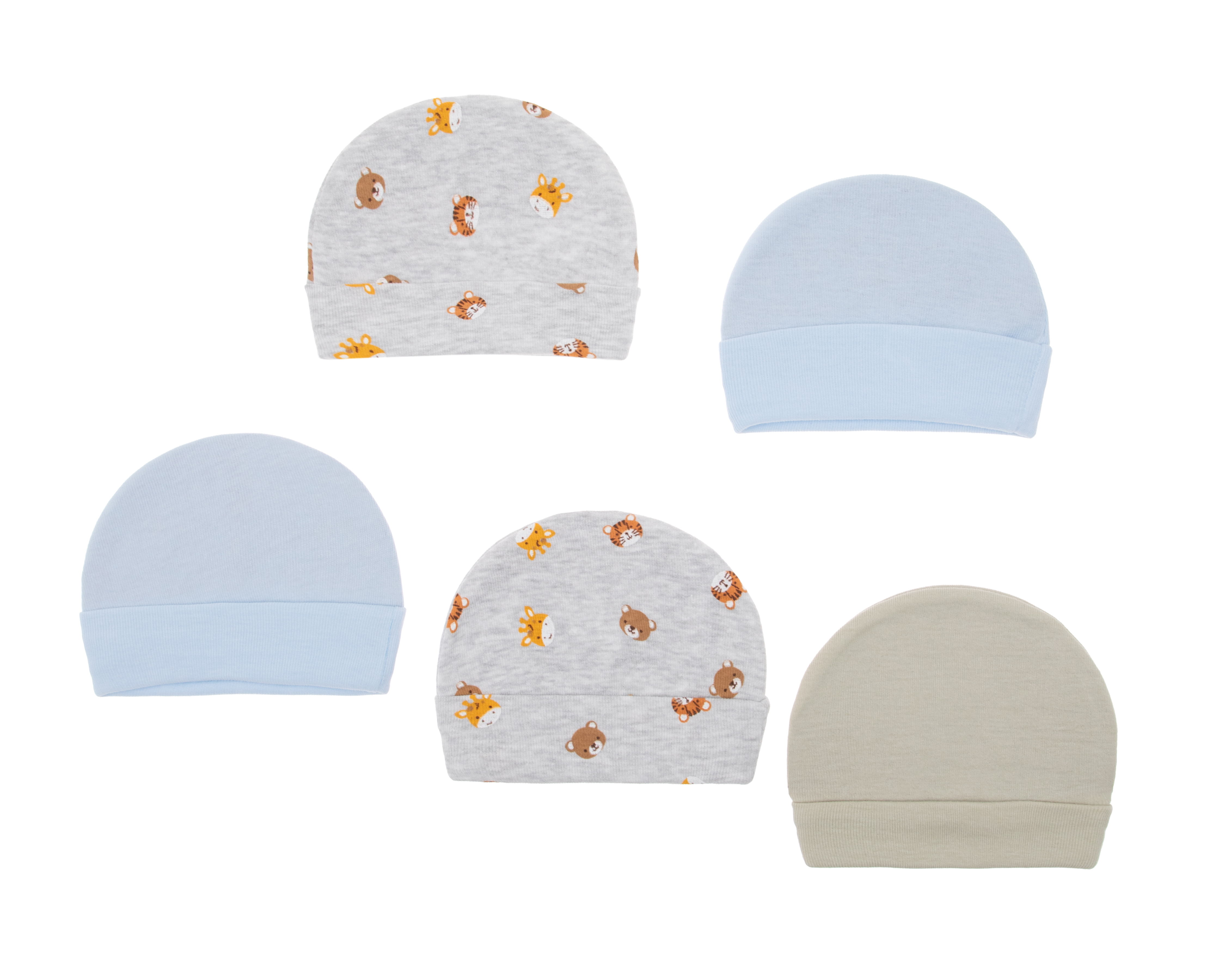 Gorro para Bebé Niño Baby Colors 5 Piezas