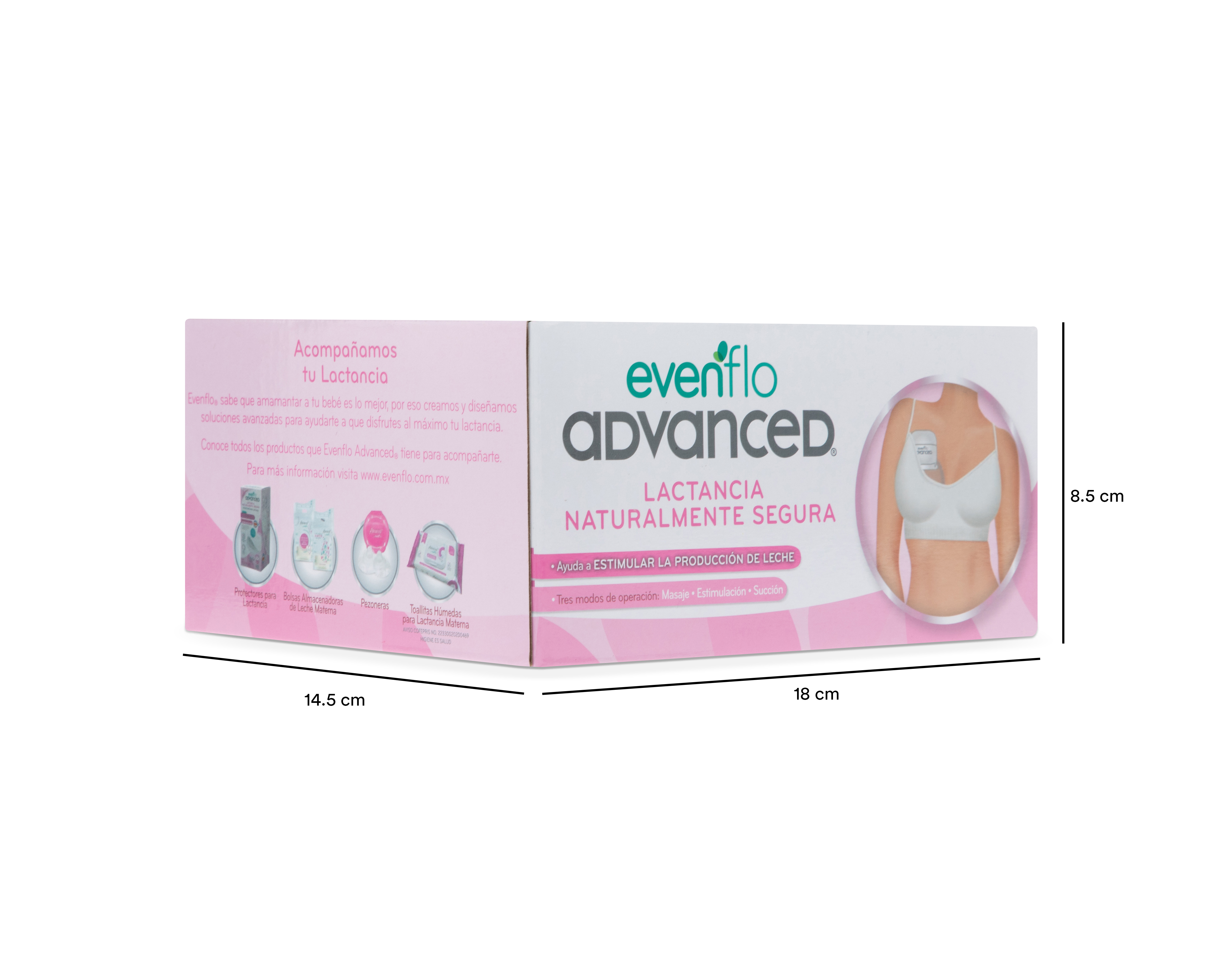 Foto 4 pulgar | Foto 3 | Extractor de Leche Eléctrico Evenflo Advanced