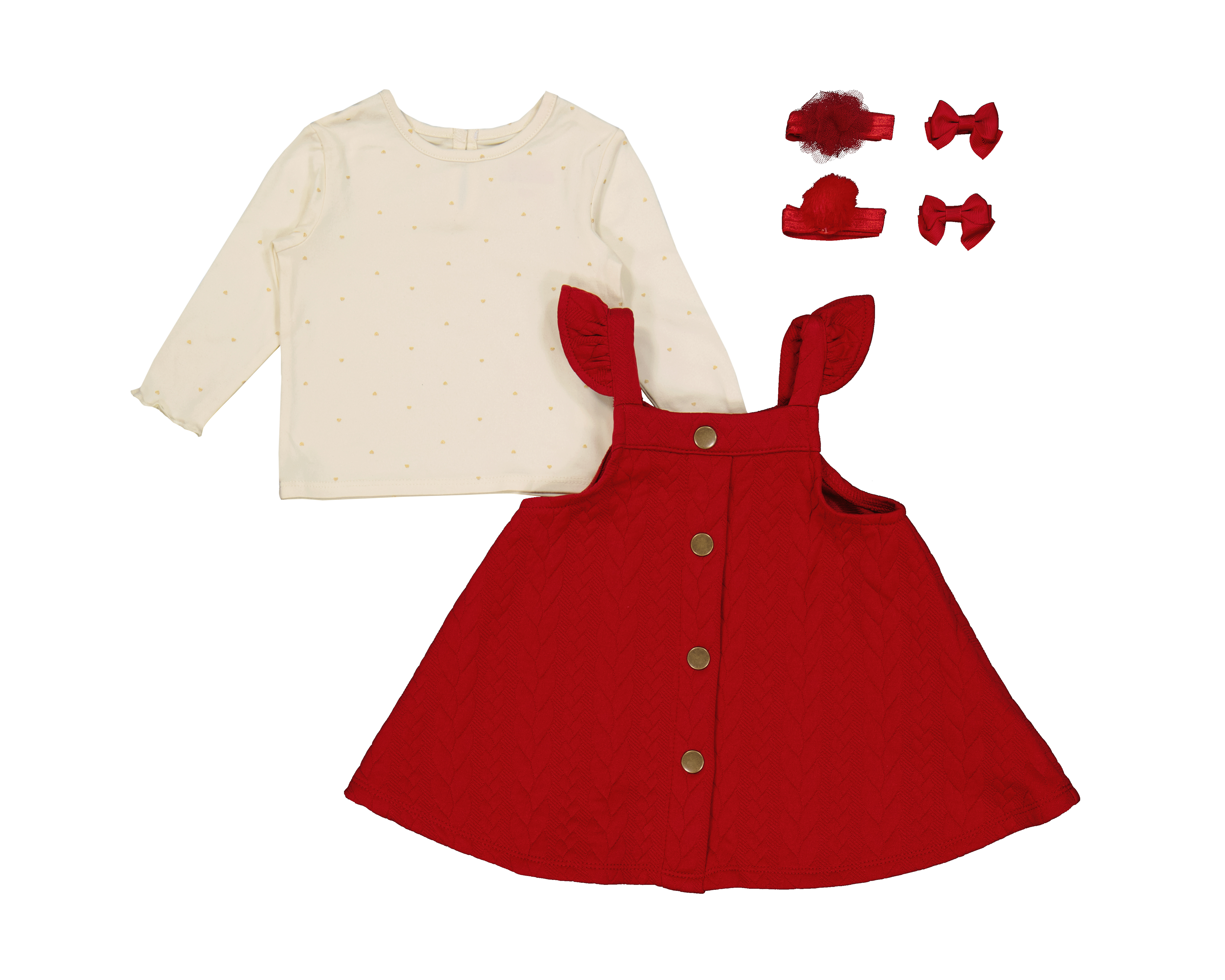 Foto 2 pulgar | Foto 1 | Conjunto para Bebé Niña Baby Colors 6 Piezas