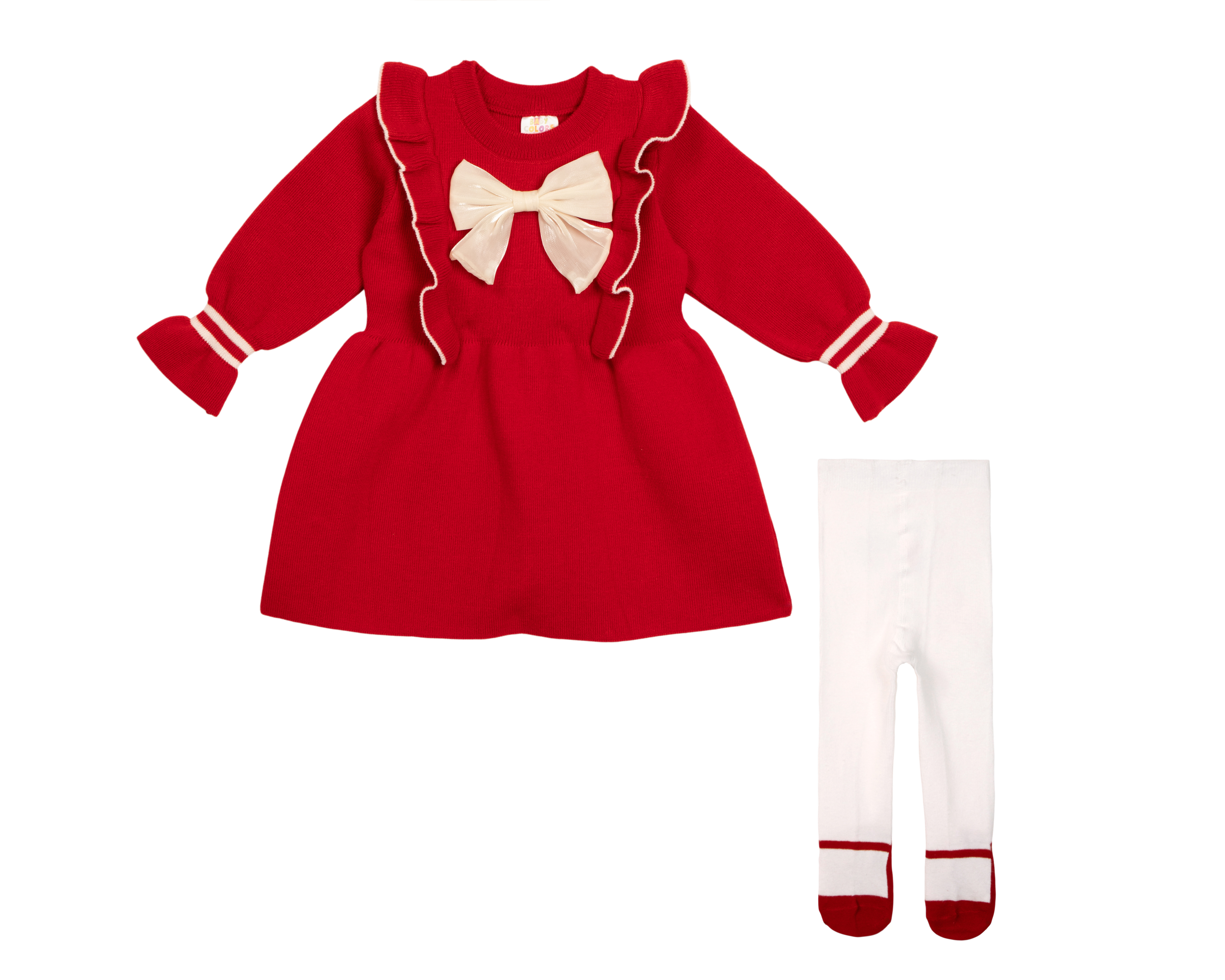 Vestido y Mallas para Bebé Niña Baby Colors