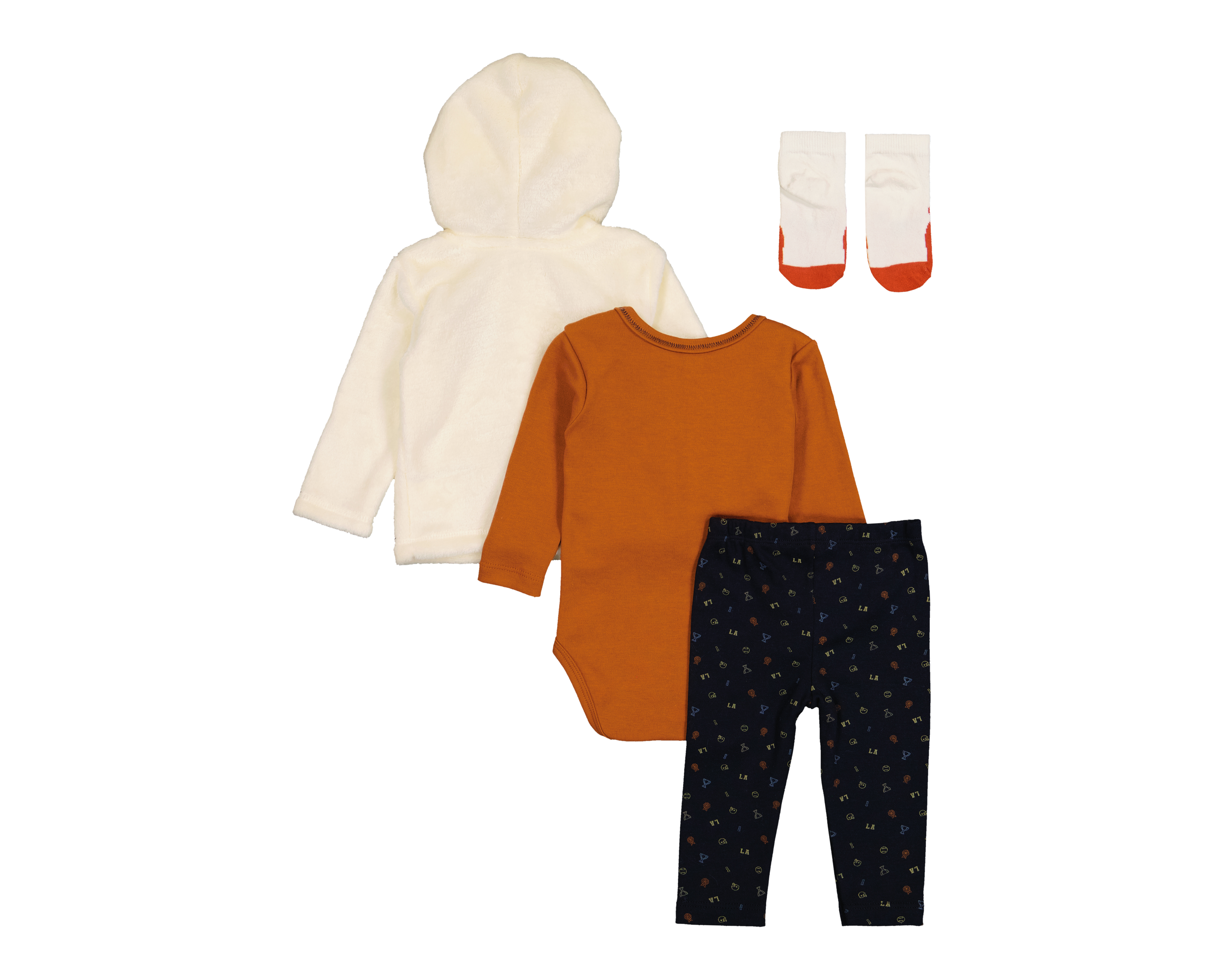 Foto 3 pulgar | Foto 2 | Conjunto para Bebé Niño Baby Colors 4 Piezas