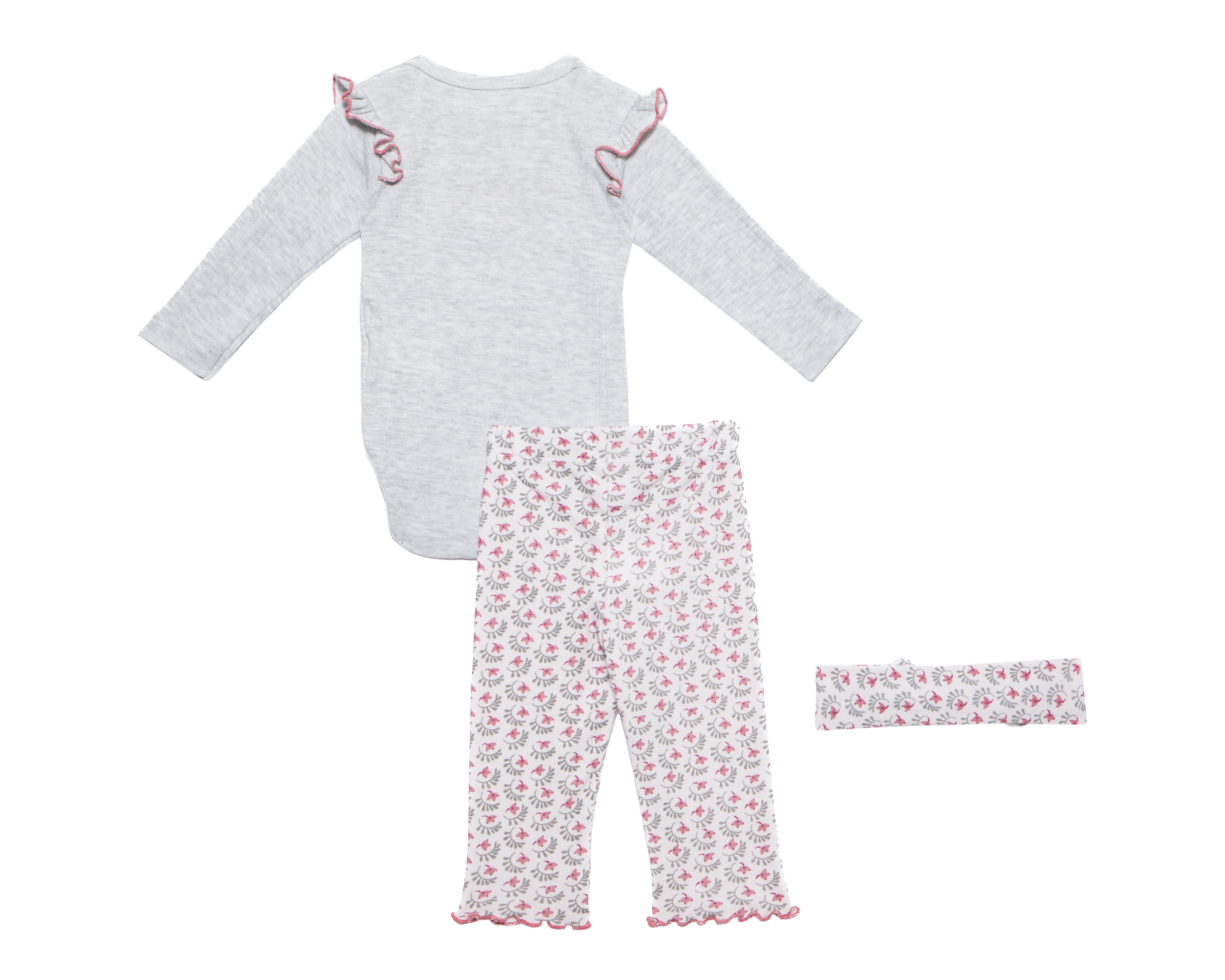 Foto 2 | Foto 2 | Conjunto para Bebé Niña Baby Colors 3 Piezas