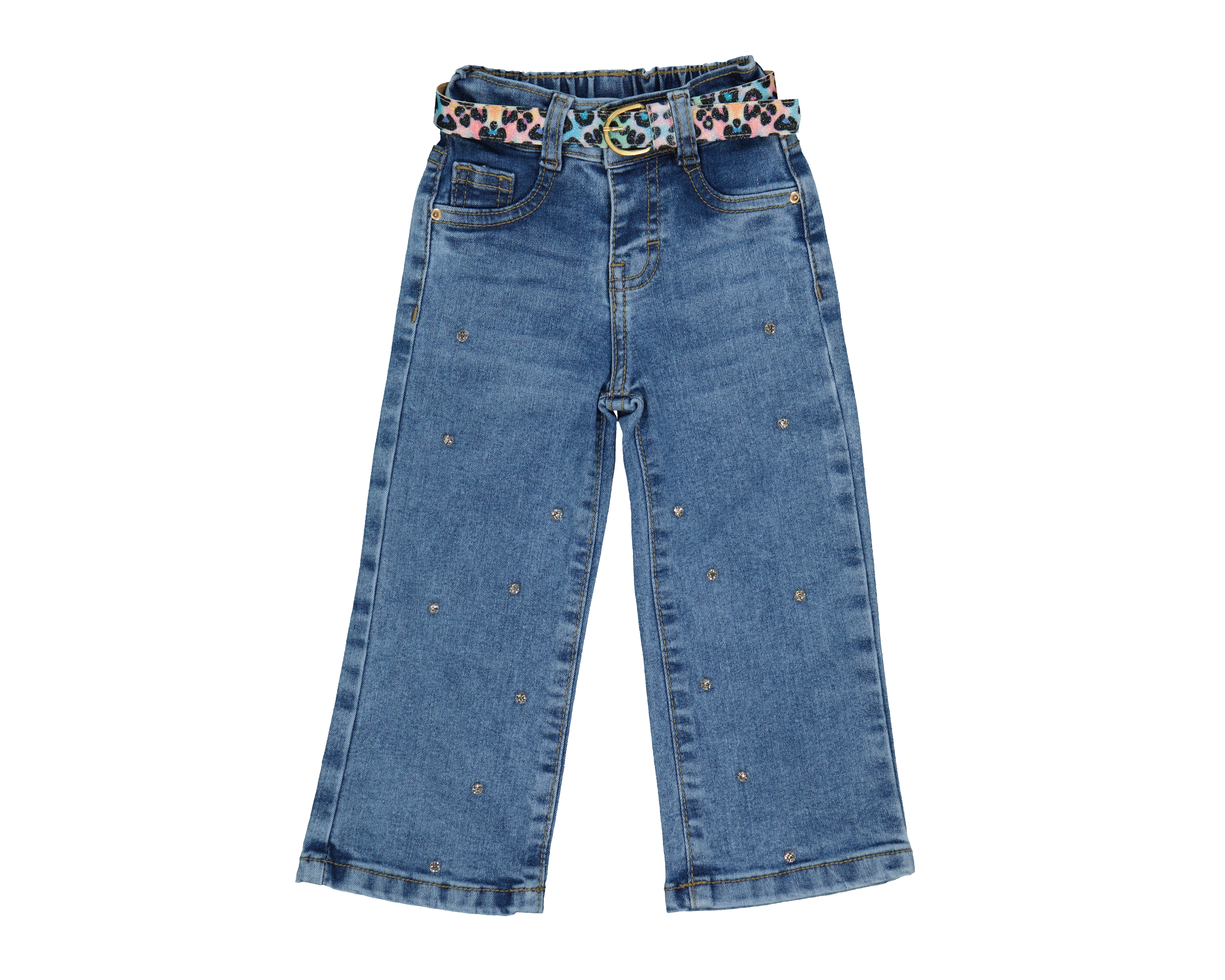 Pantalón para Bebé Niña Baby Colors con Cinturón