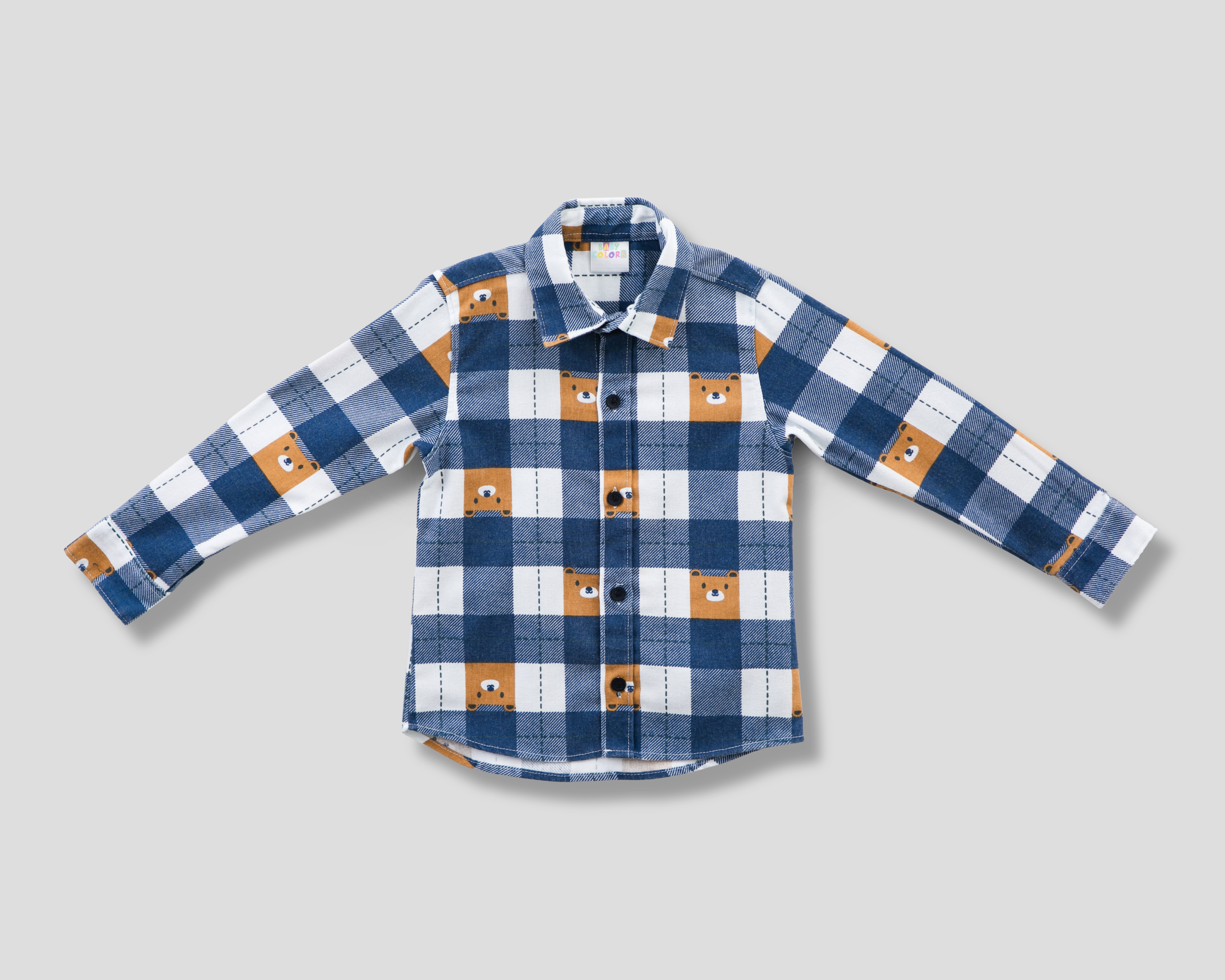 Foto 2 pulgar | Foto 1 | Camisa Baby Colors para Bebé Niño