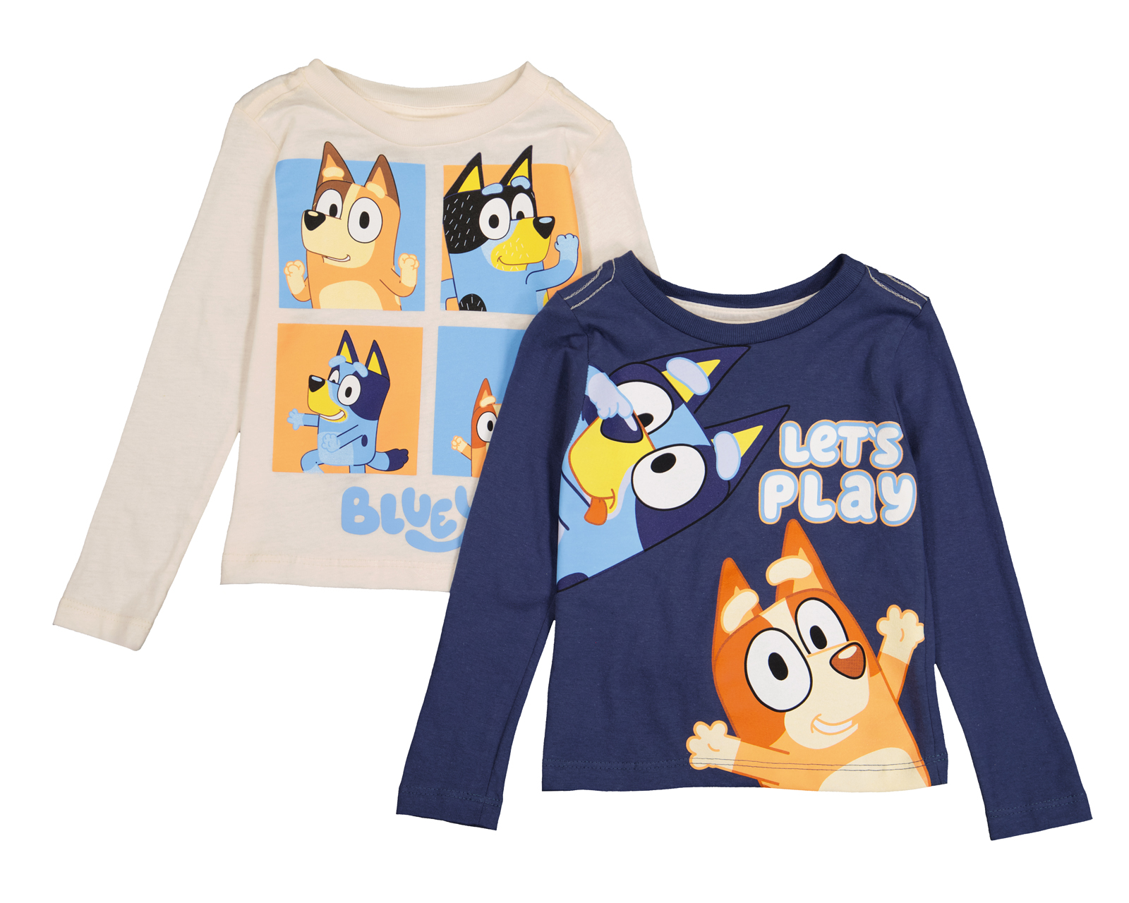 Foto 2 pulgar | Foto 1 | Playera para Bebé Niño Bluey de Algodón 2 Piezas