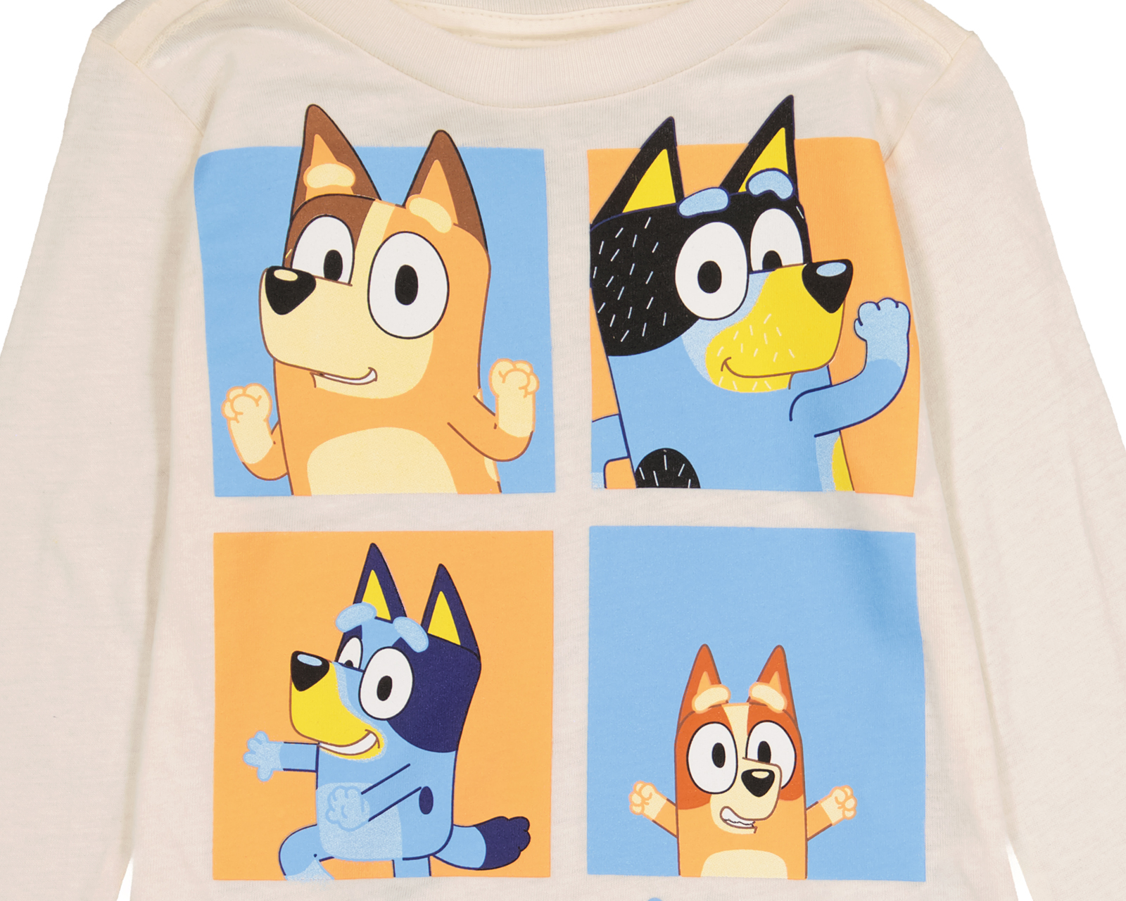 Foto 4 | Foto 4 | Playera para Bebé Niño Bluey de Algodón 2 Piezas
