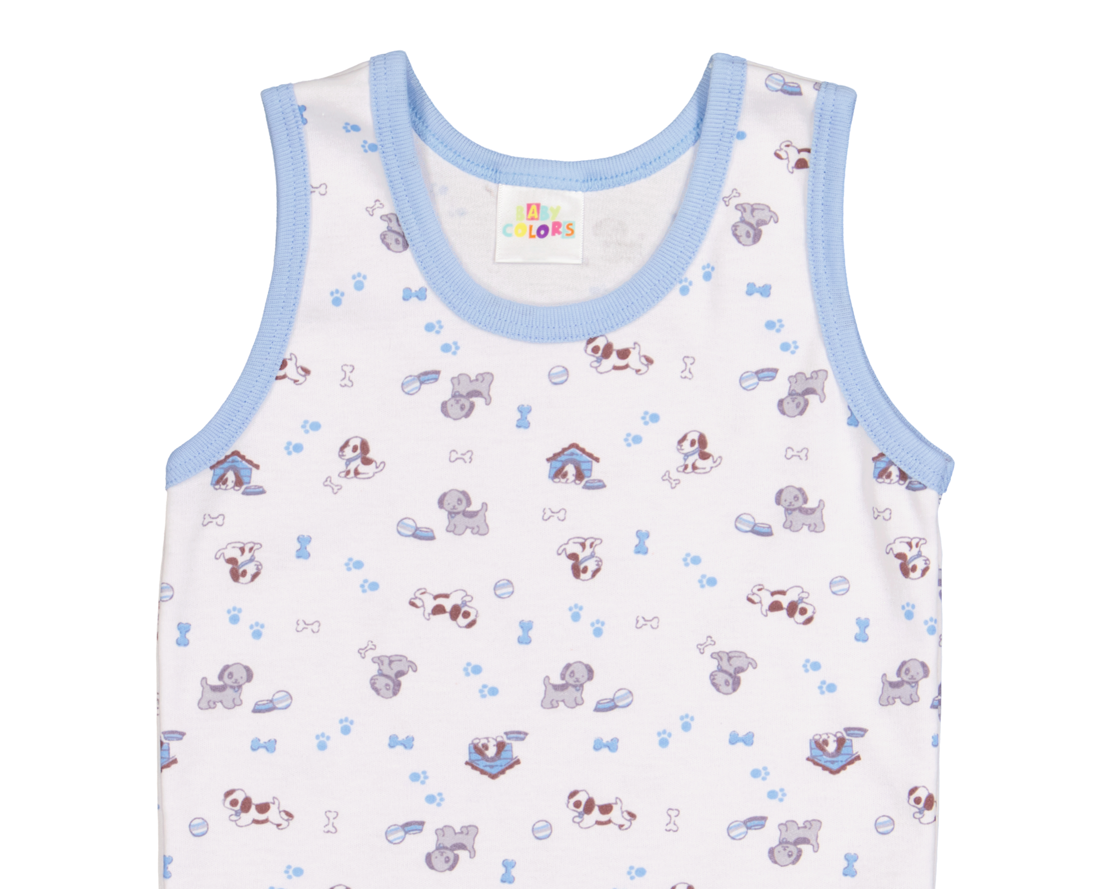 Foto 5 pulgar | Foto 4 | Camiseta Interior Baby Colors para Bebé Niño 3 Piezas