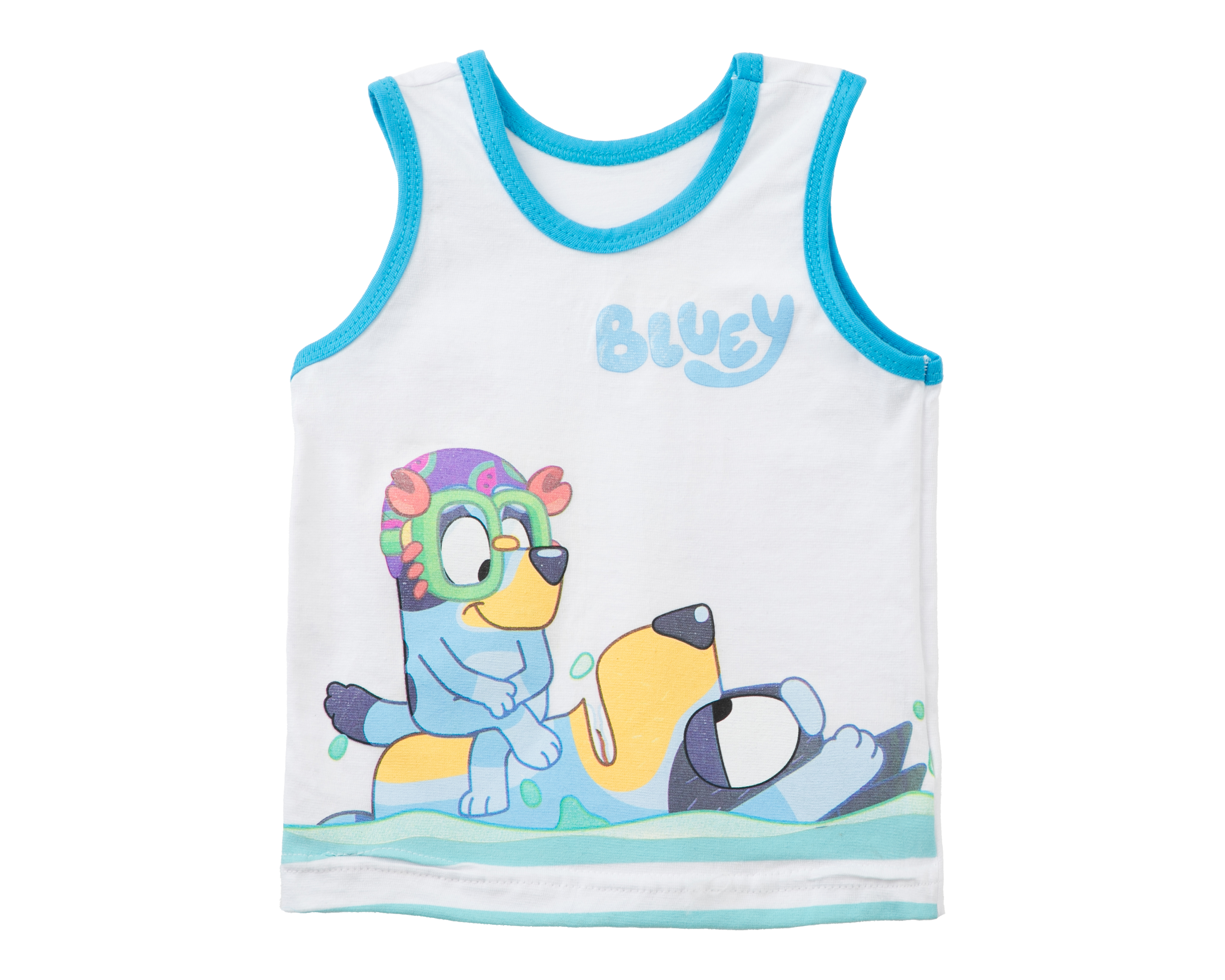 Foto 4 pulgar | Foto 3 | Camiseta Interior Bluey para Bebé Niño 2 Piezas