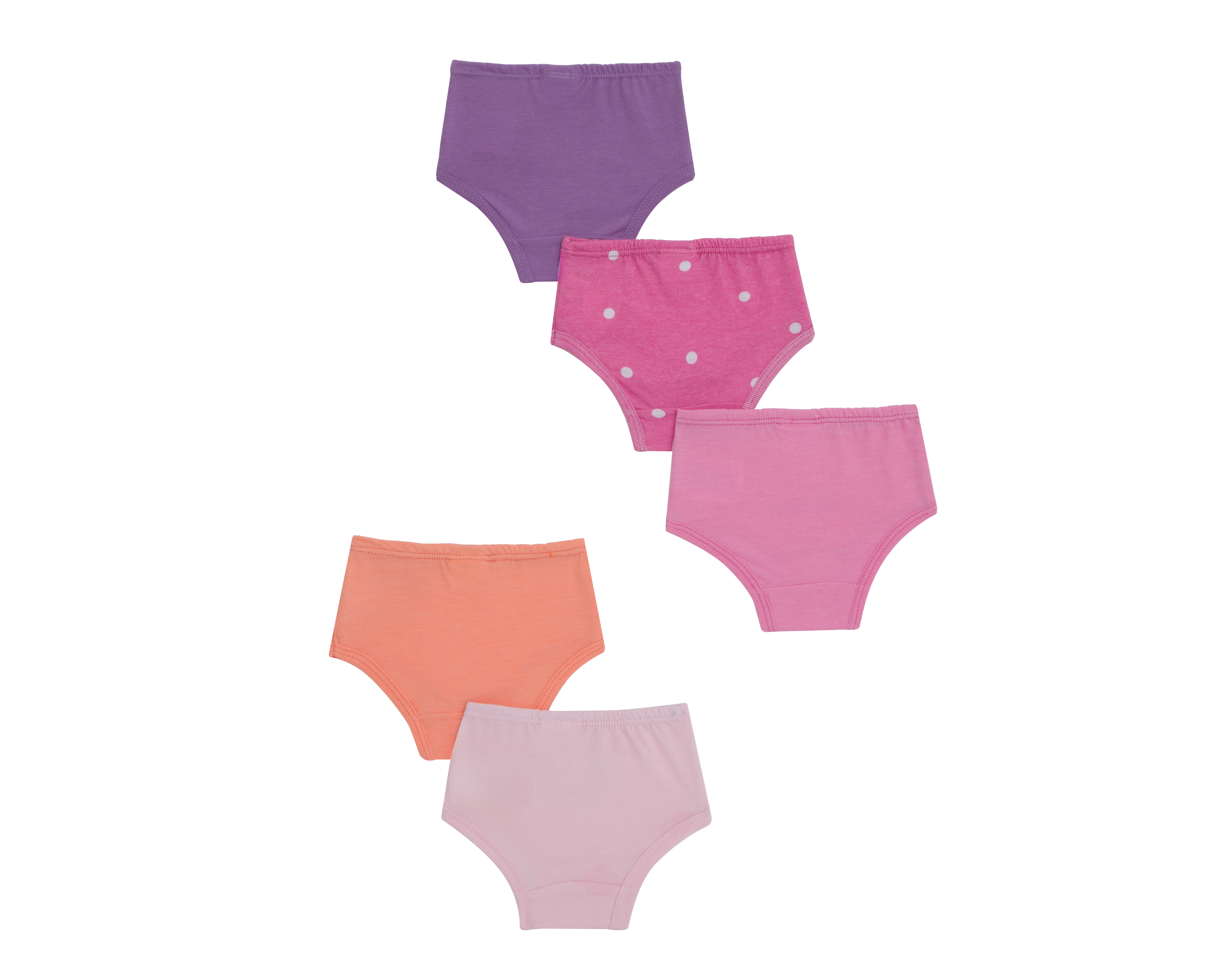 Foto 3 pulgar | Foto 2 | Pantaletas Baby Colors para Bebé Niña 5 Piezas