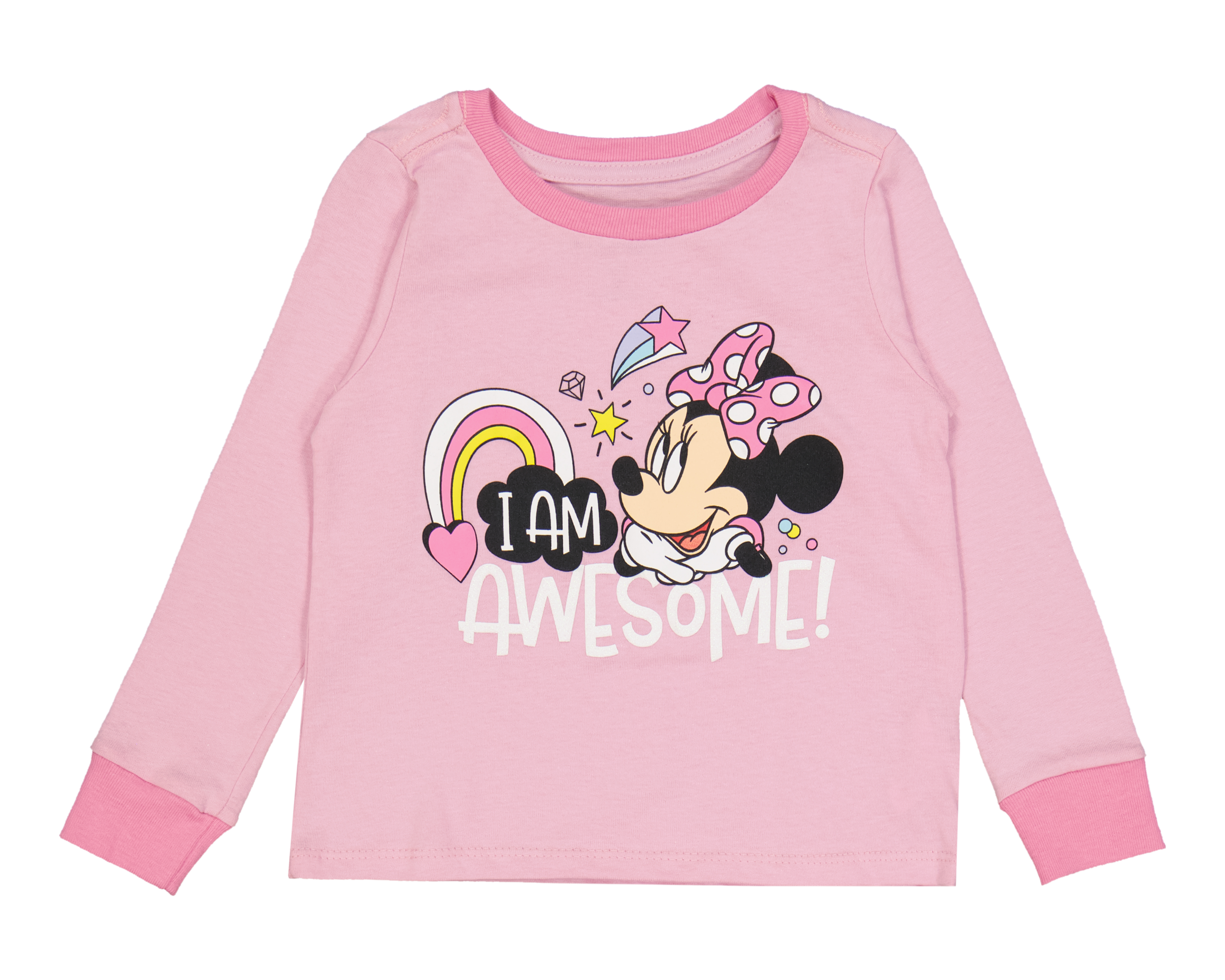 Foto 4 pulgar | Foto 3 | Pijama para Bebé Niña Disney Minnie Mouse de Algodón 2 Piezas