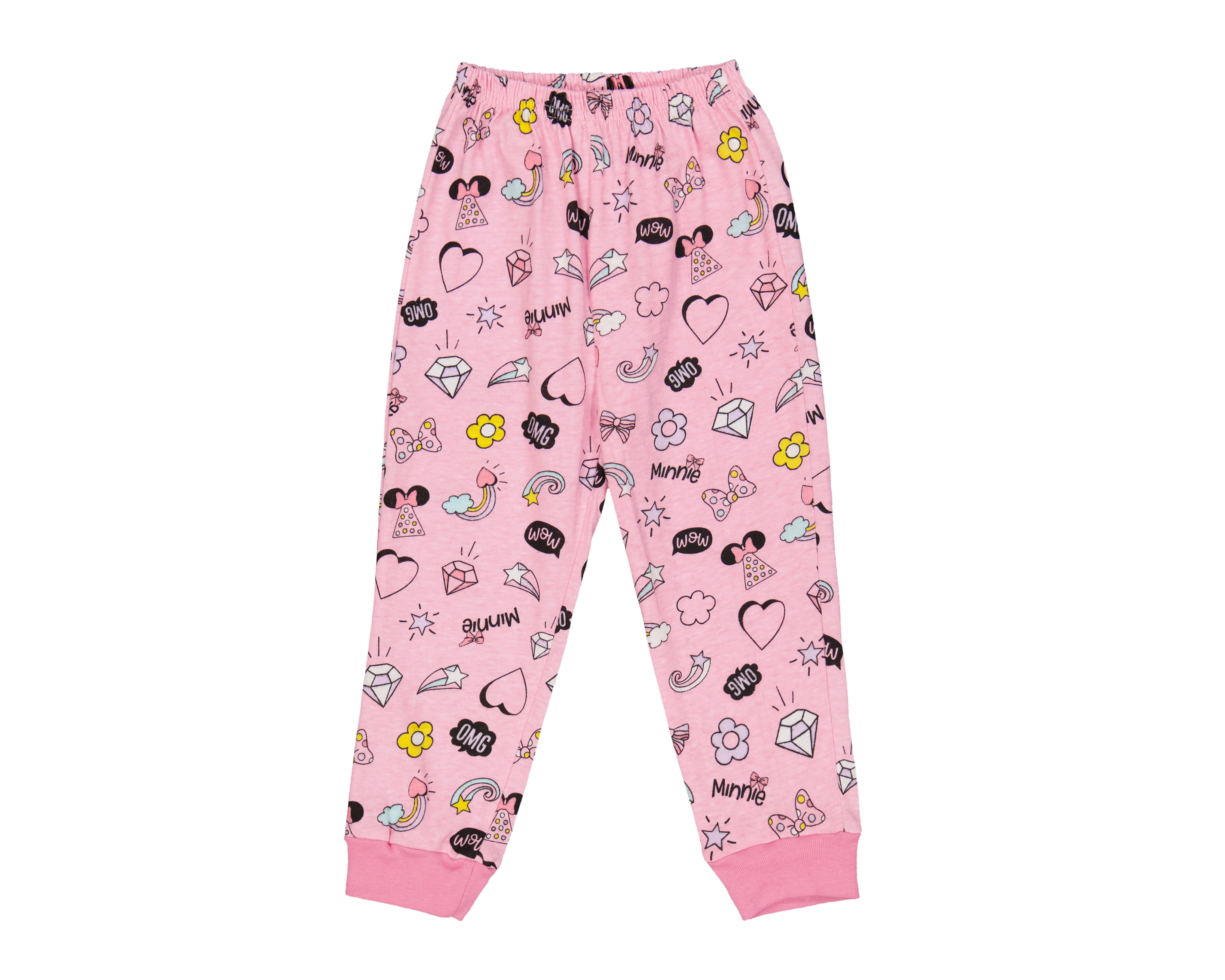 Foto 5 pulgar | Foto 4 | Pijama para Bebé Niña Disney Minnie Mouse de Algodón 2 Piezas