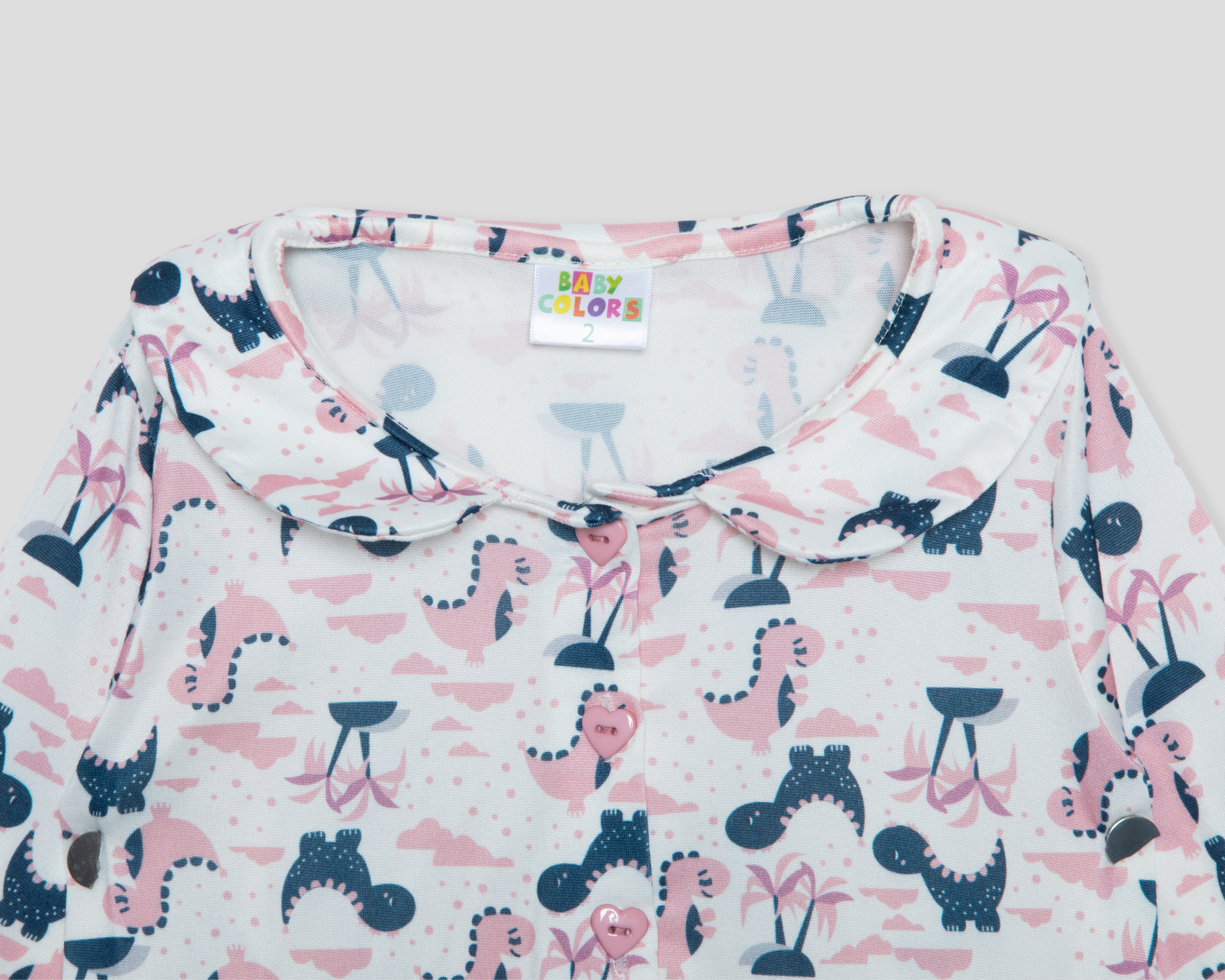 Foto 3 | Foto 3 | Pijama para Bebé Niña Baby Colors Estampada