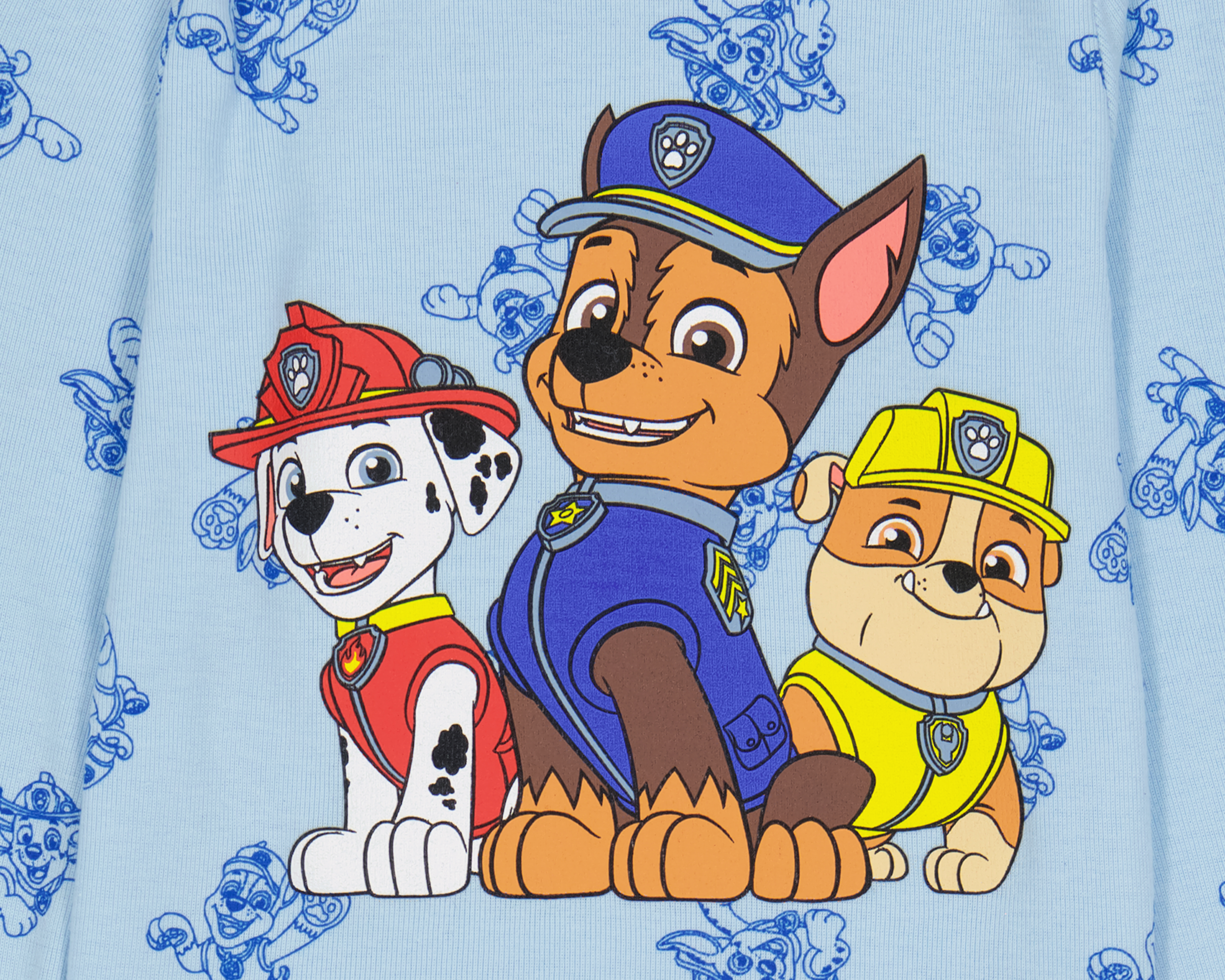 Foto 4 pulgar | Foto 3 | Pijama para Bebé Niño Paw Patrol de Algodón Azul