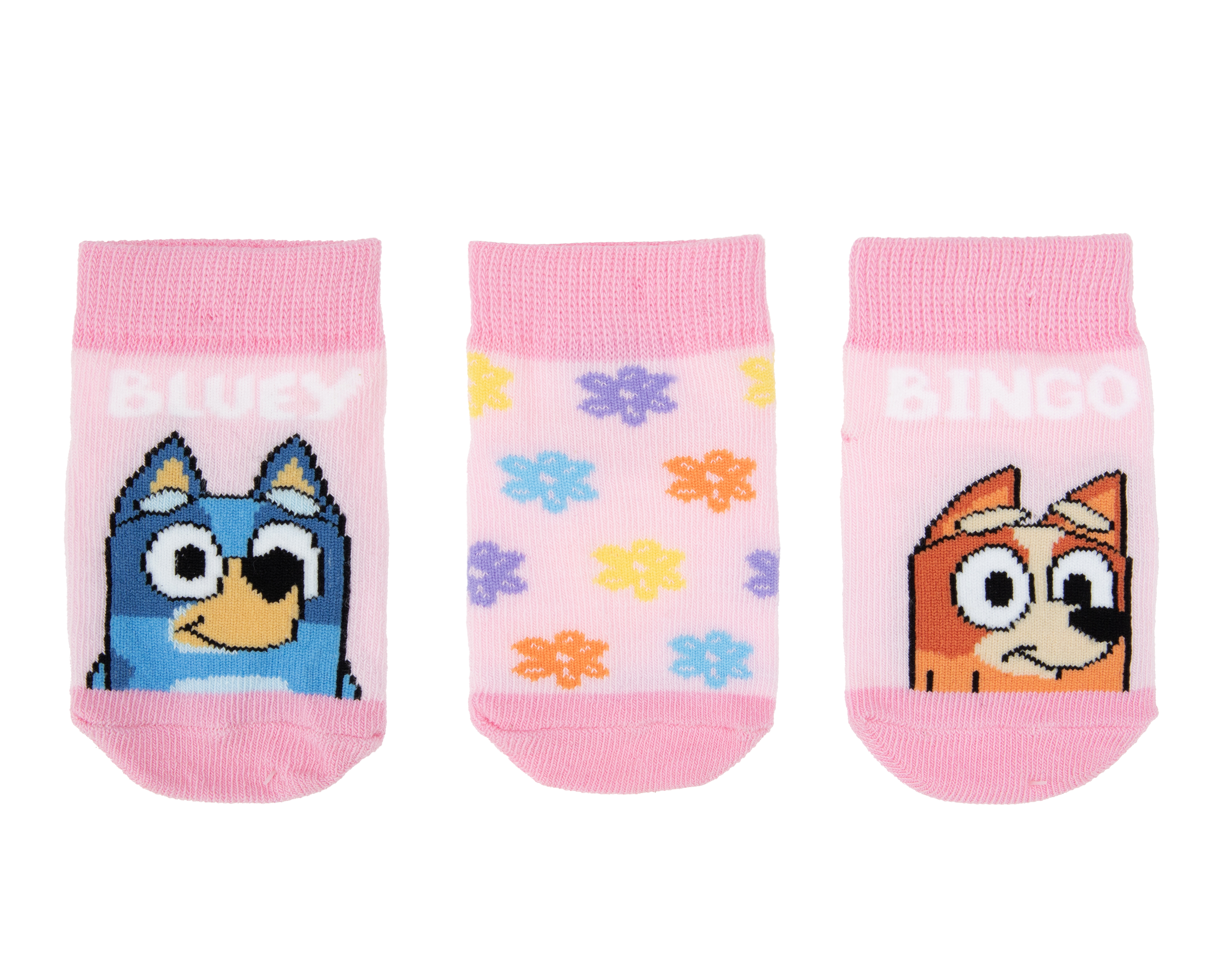 Foto 2 pulgar | Foto 1 | Calcetines para Bebé Niña Bluey 3 Pares