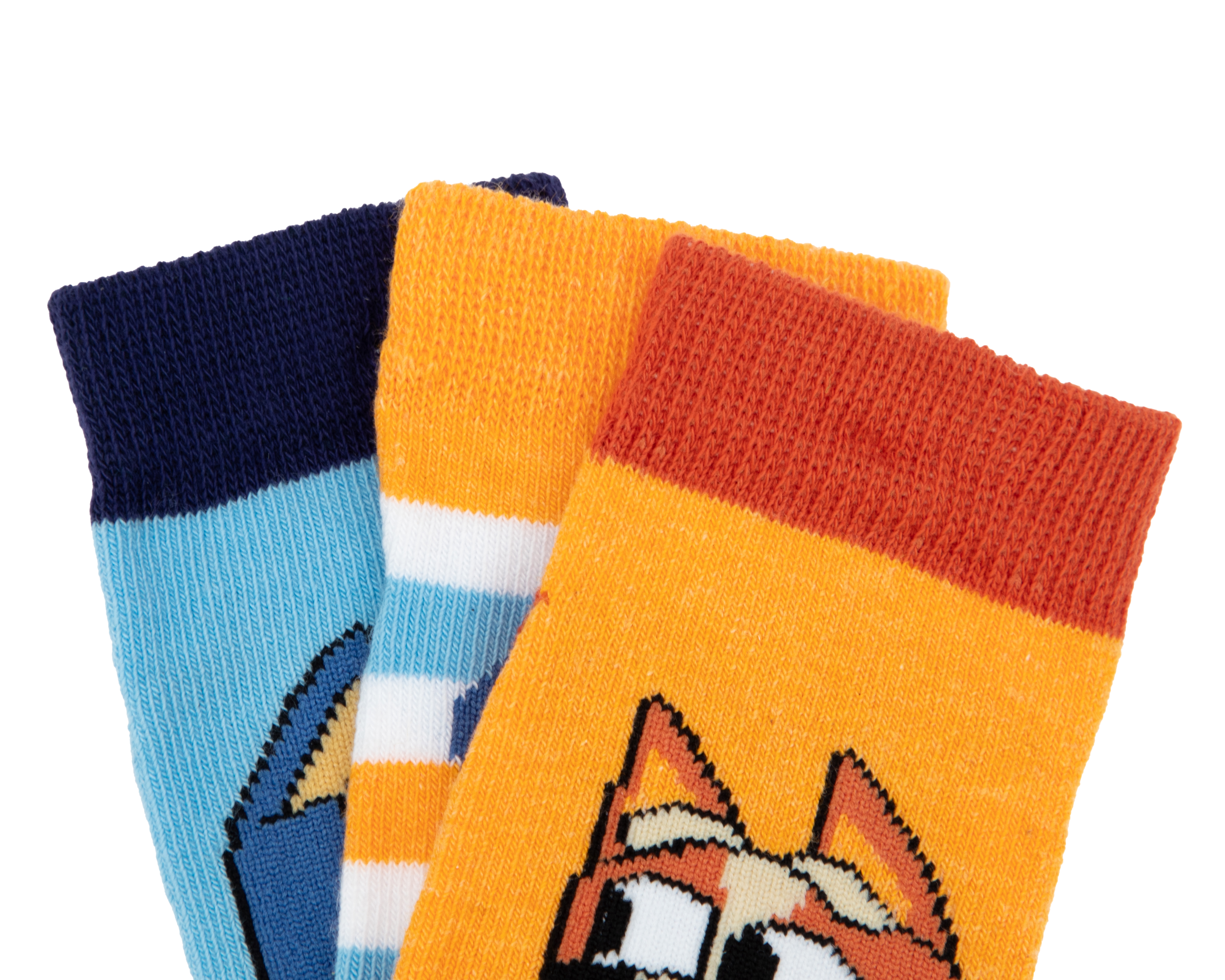 Foto 2 | Foto 2 | Calcetas para Bebé Niña Bluey 3 Pares