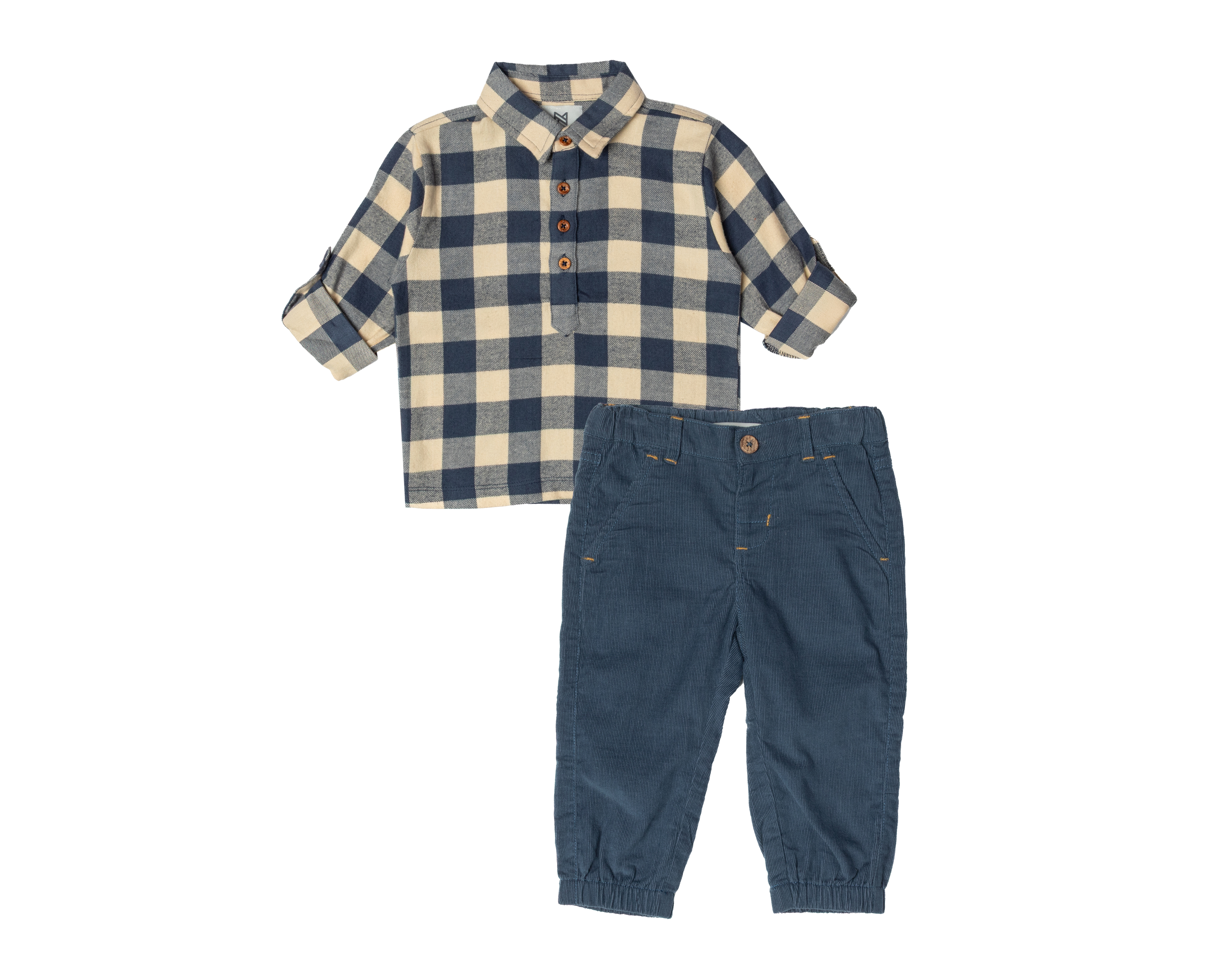 Foto 2 pulgar | Foto 1 | Pantalón y Camisa para Bebé Niño Koko Noko