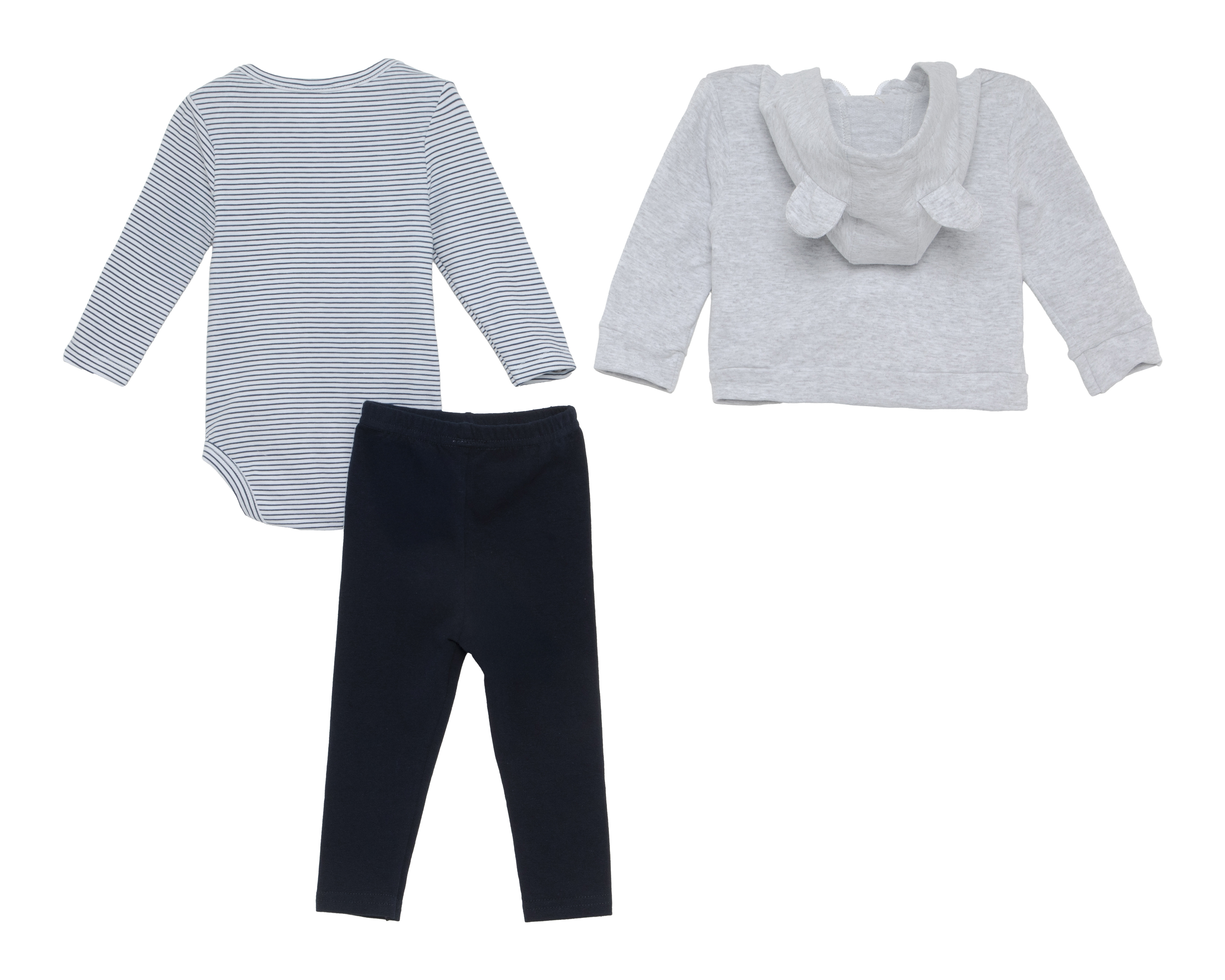 Foto 2 | Foto 2 | Conjunto para Bebé Niña Baby Colors 3 Piezas