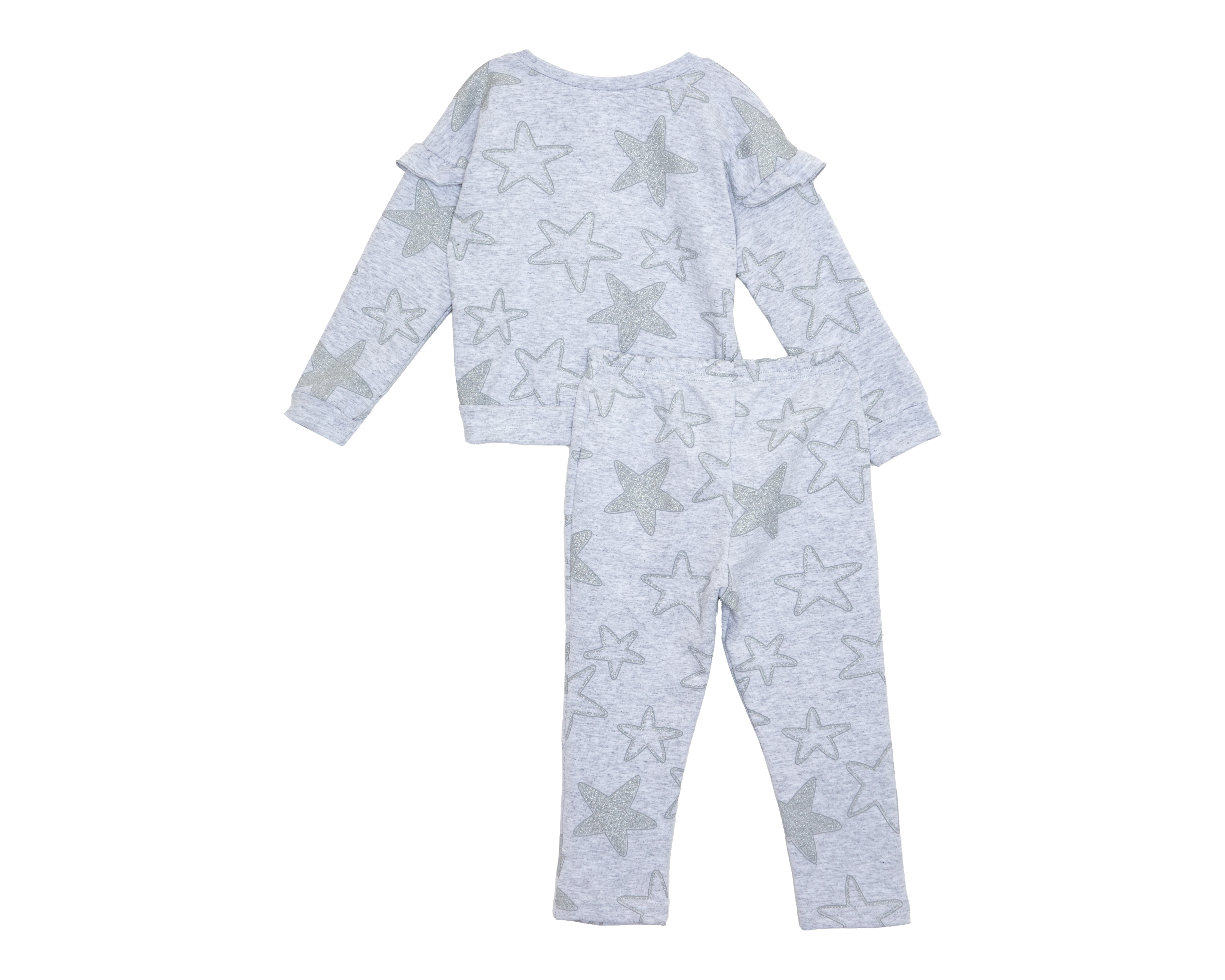 Foto 3 pulgar | Foto 2 | Pants y Sudadera para Bebé Niña Baby Colors 2 Piezas