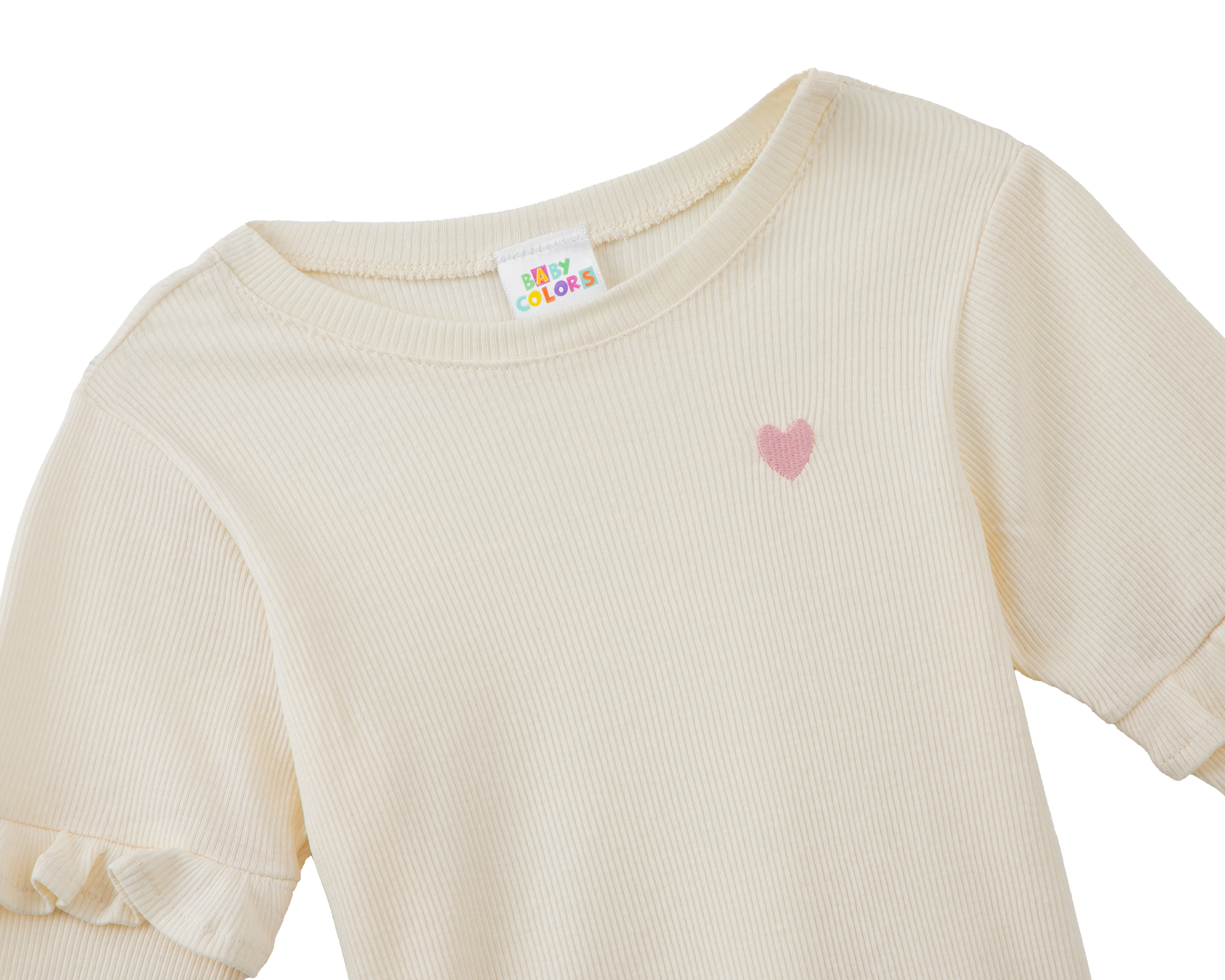 Foto 4 pulgar | Foto 3 | Playera y Pantalón de Algodón para Bebé Niña Baby Colors