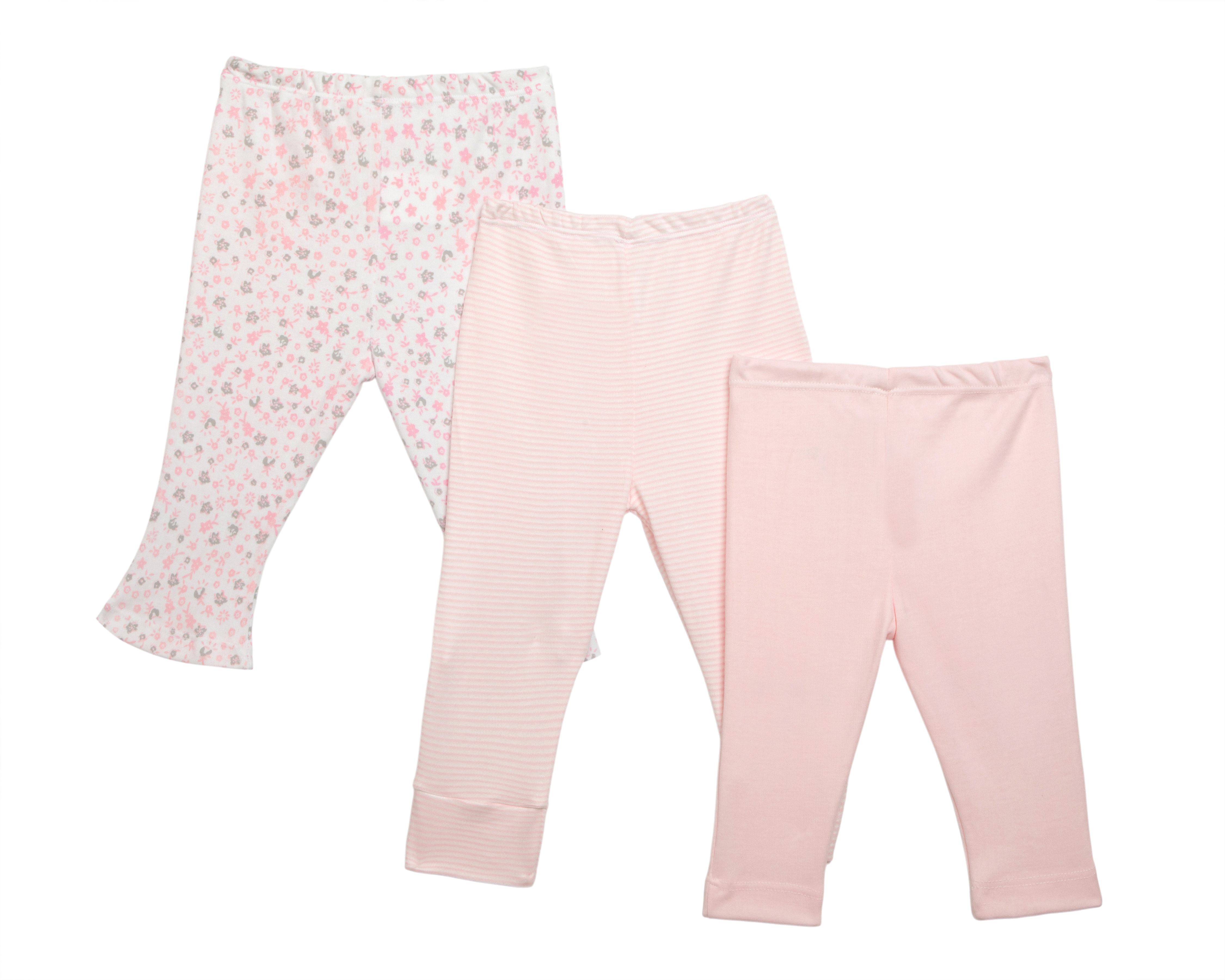 Foto 2 | Foto 2 | Pantalón para Bebé Niña Baby Colors Estampado 3 Piezas