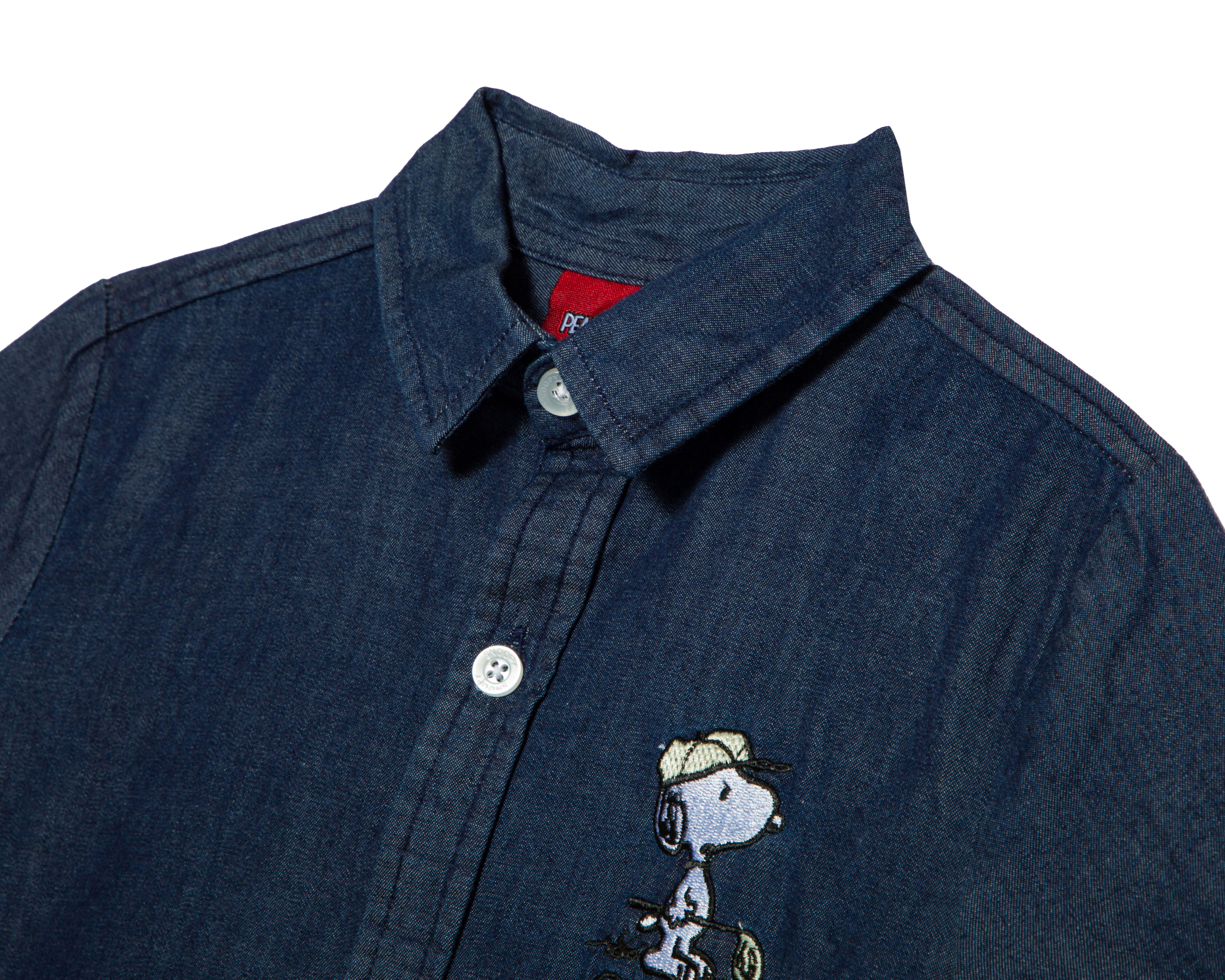 Foto 4 pulgar | Foto 3 | Camisa para Bebé Niño Peanuts de Algodón Manga Larga