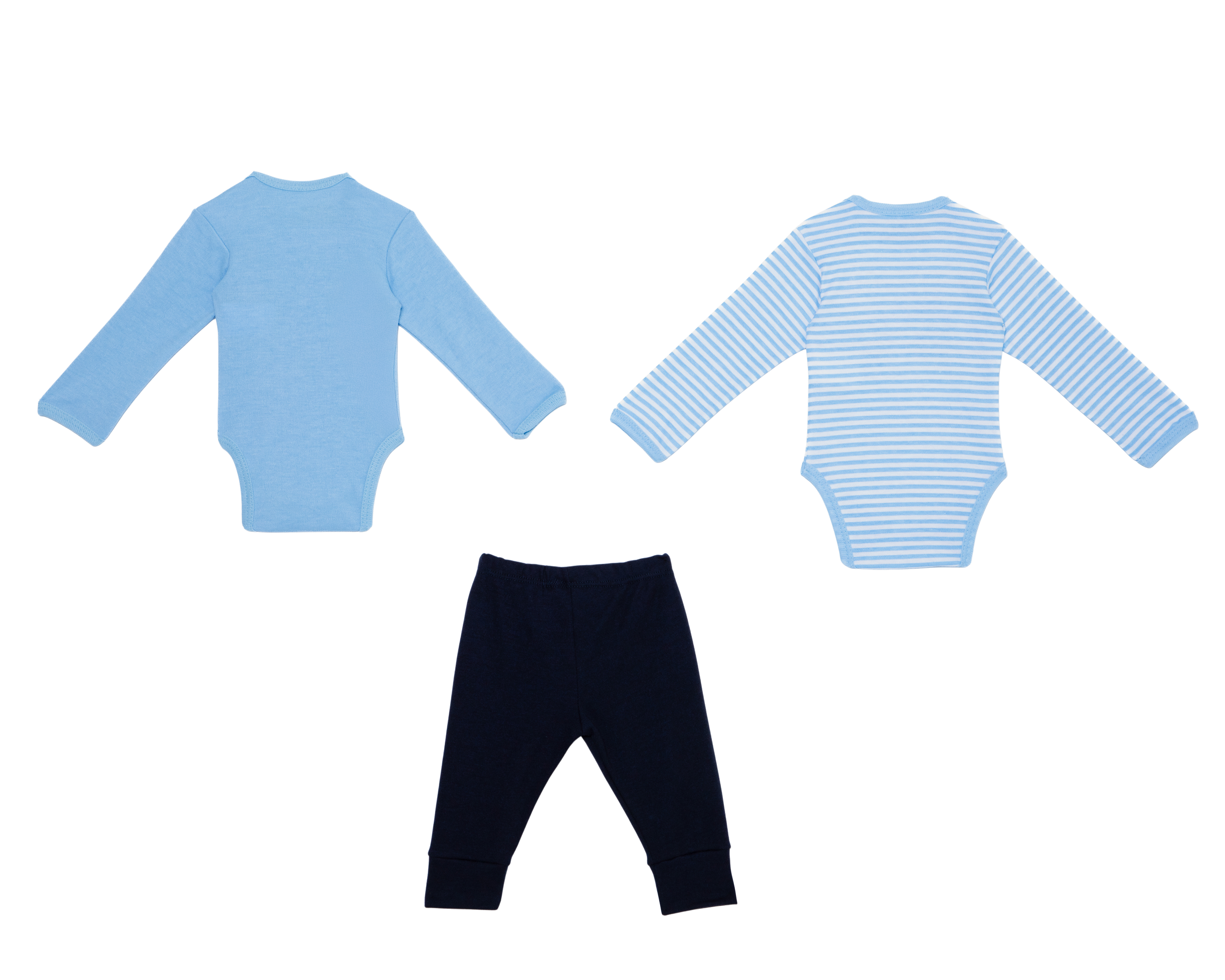 Foto 2 | Foto 2 | Conjunto para Bebé Niño Baby Colors 3 Piezas