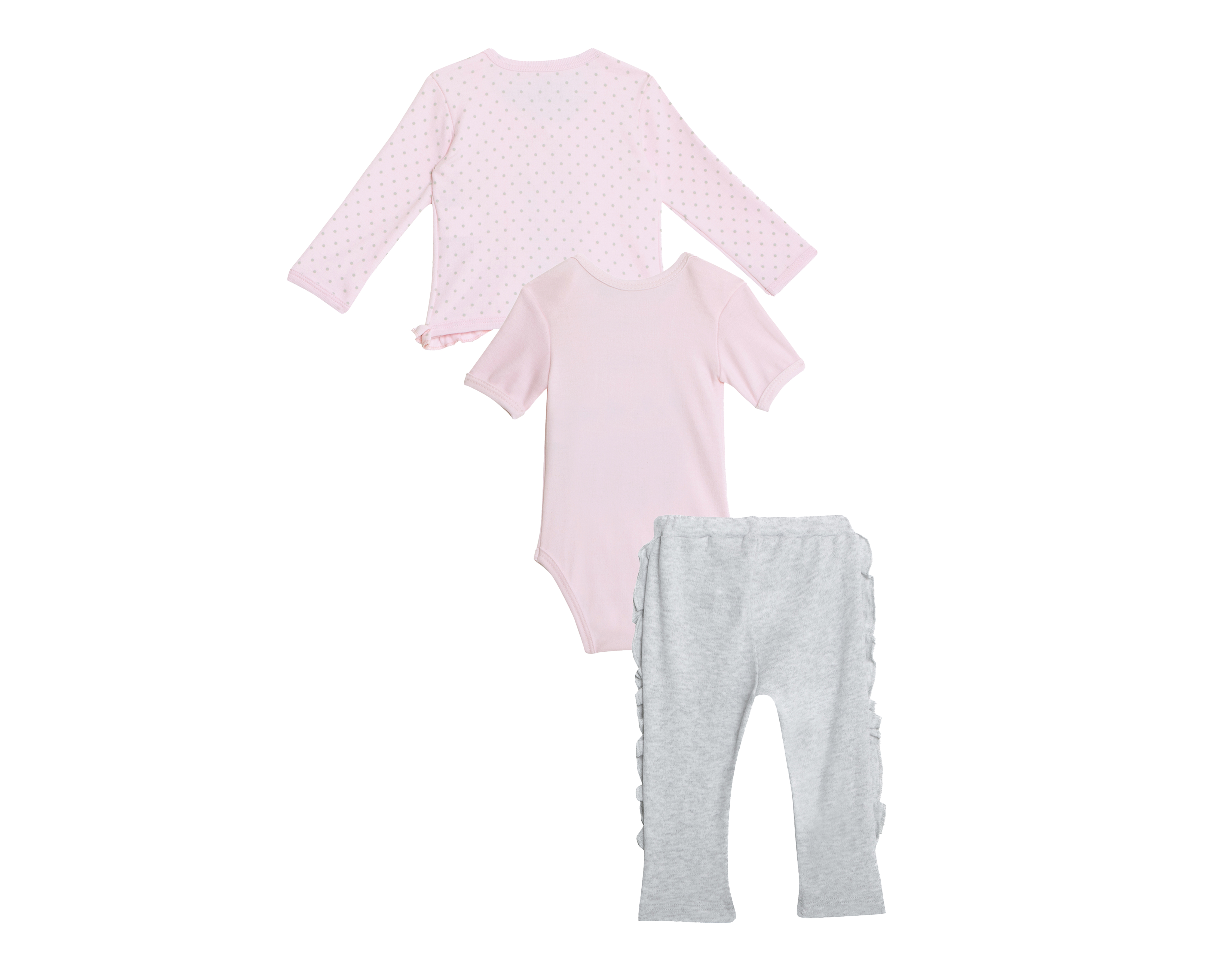 Foto 2 | Foto 2 | Conjunto para Bebé Niña Baby Colors 3 Piezas