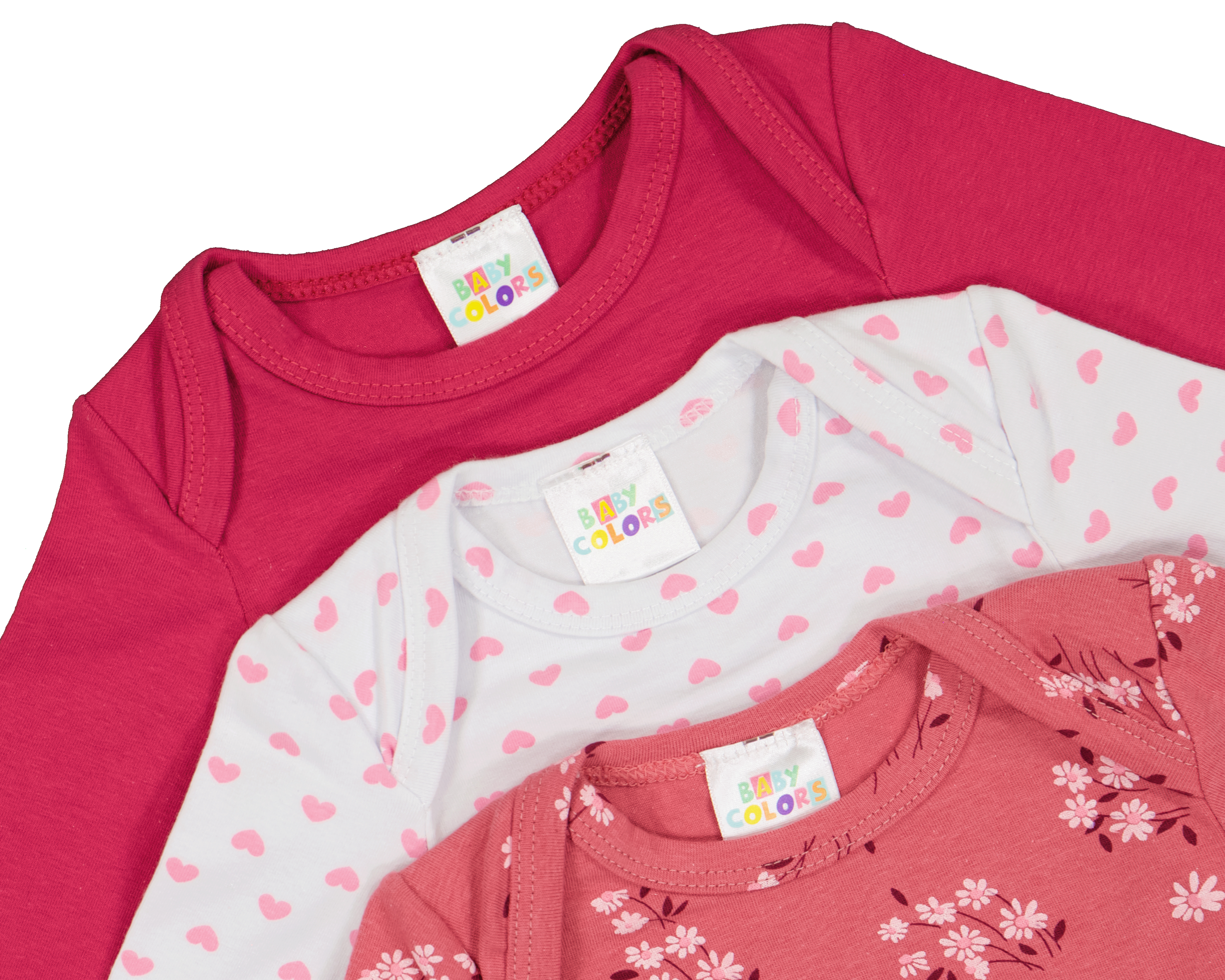 Foto 4 | Foto 4 | Pañalero para Bebé Niña Baby Colors Estampado 3 Piezas