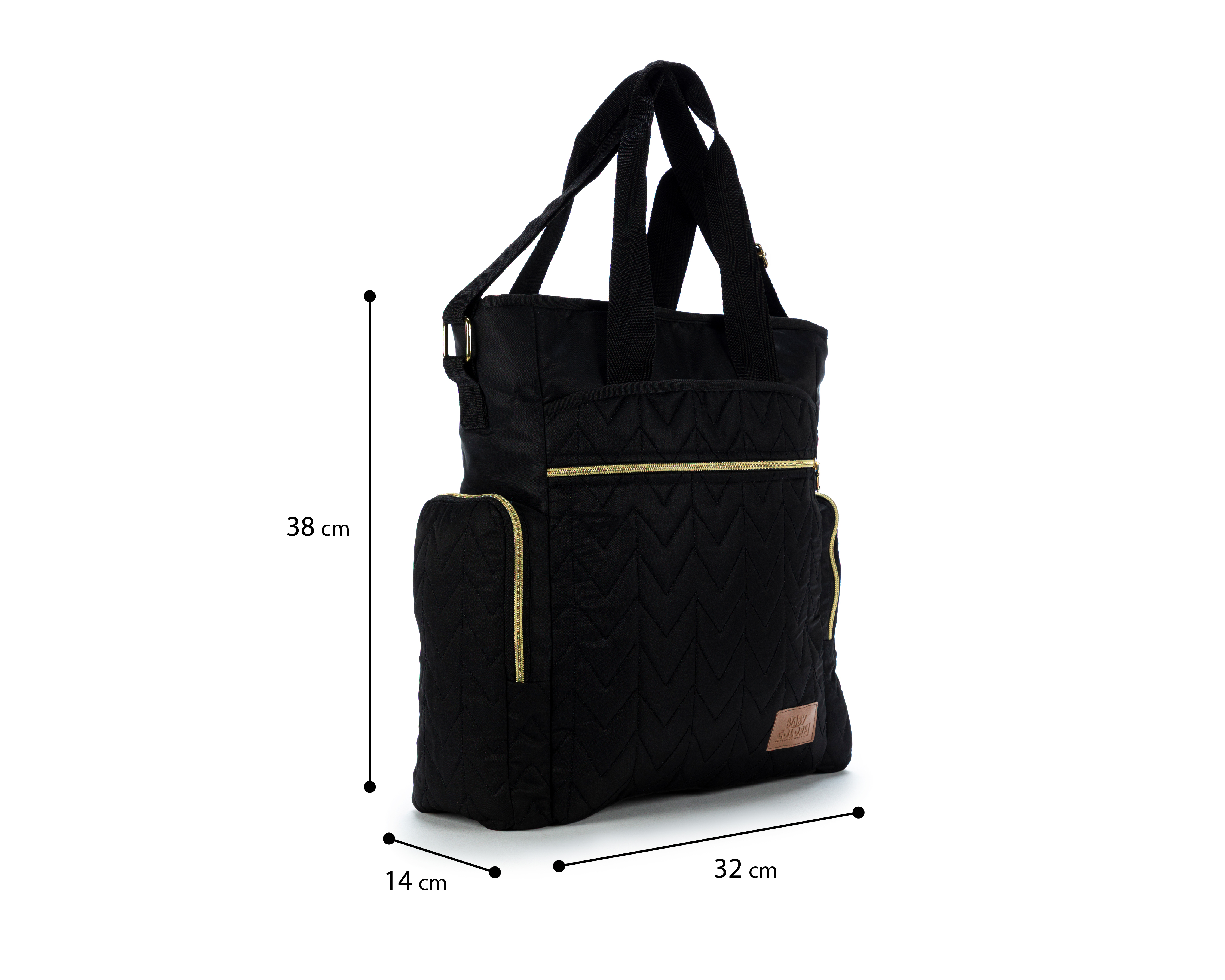 Foto 9 pulgar | Foto 7 | Pañalera Negra Baby Colors