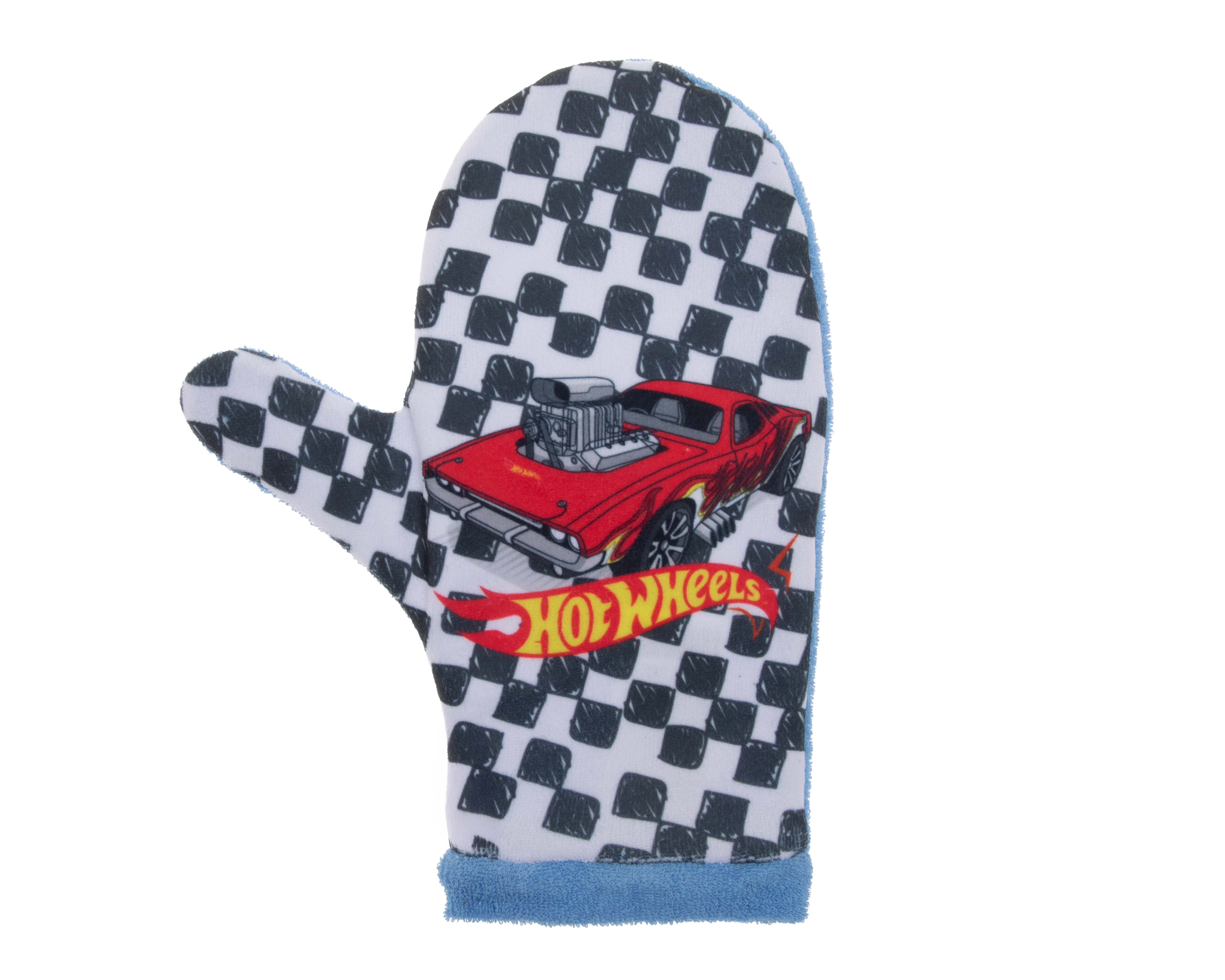 Foto 3 pulgar | Foto 2 | Guante y Esponja de Baño para Bebé Hot Wheels 2 Piezas