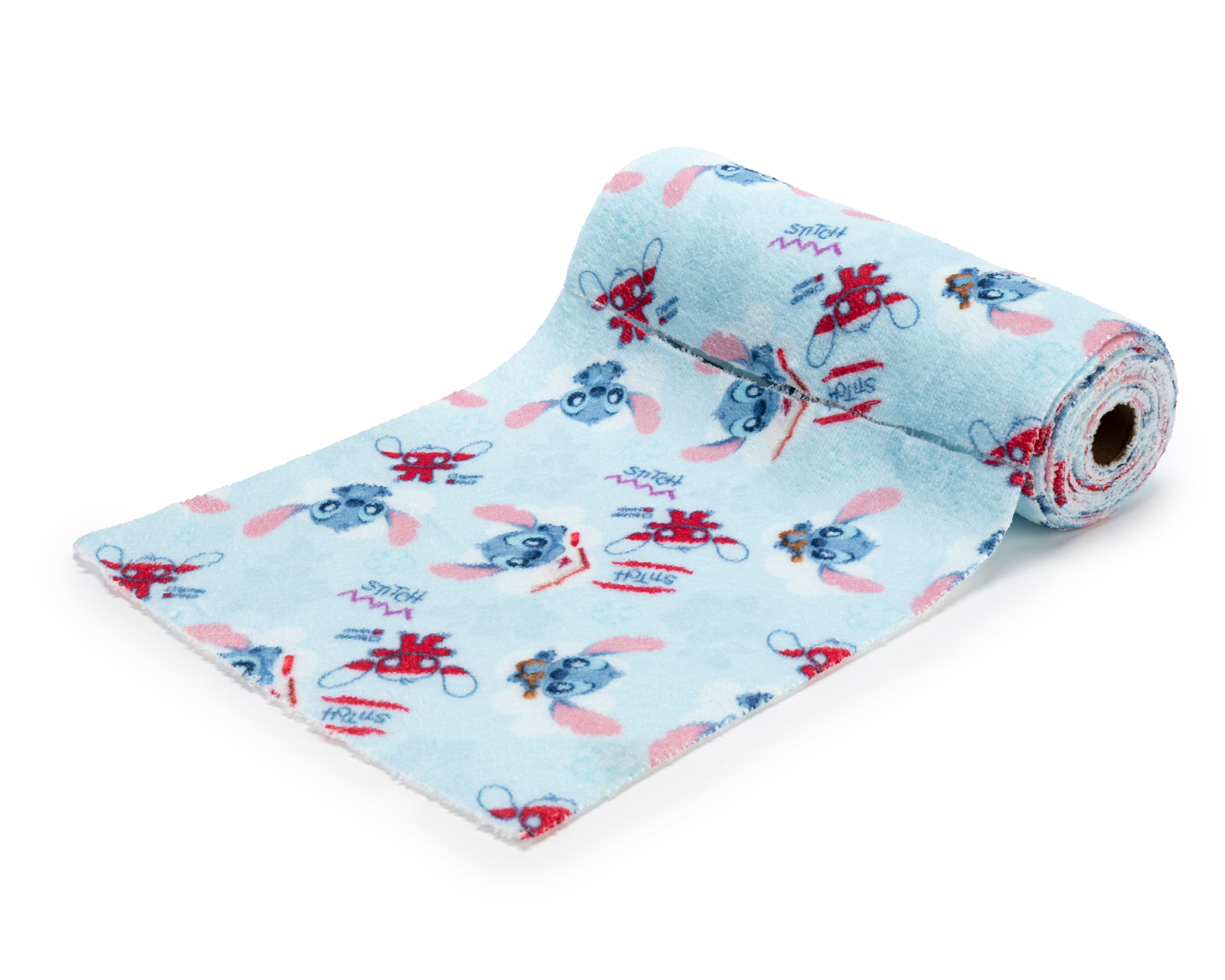 Foto 3 pulgar | Foto 2 | Toallitas Multiusos para Bebé Disney Baby Stitch Estampadas 12 Piezas